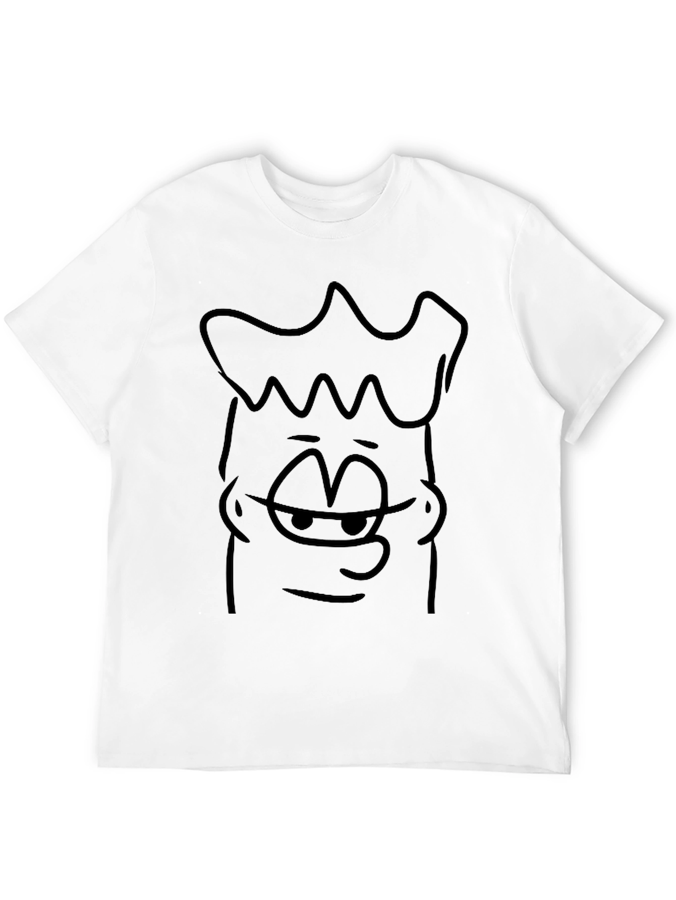 Bart Simpson Cartoon Black T-Shirt