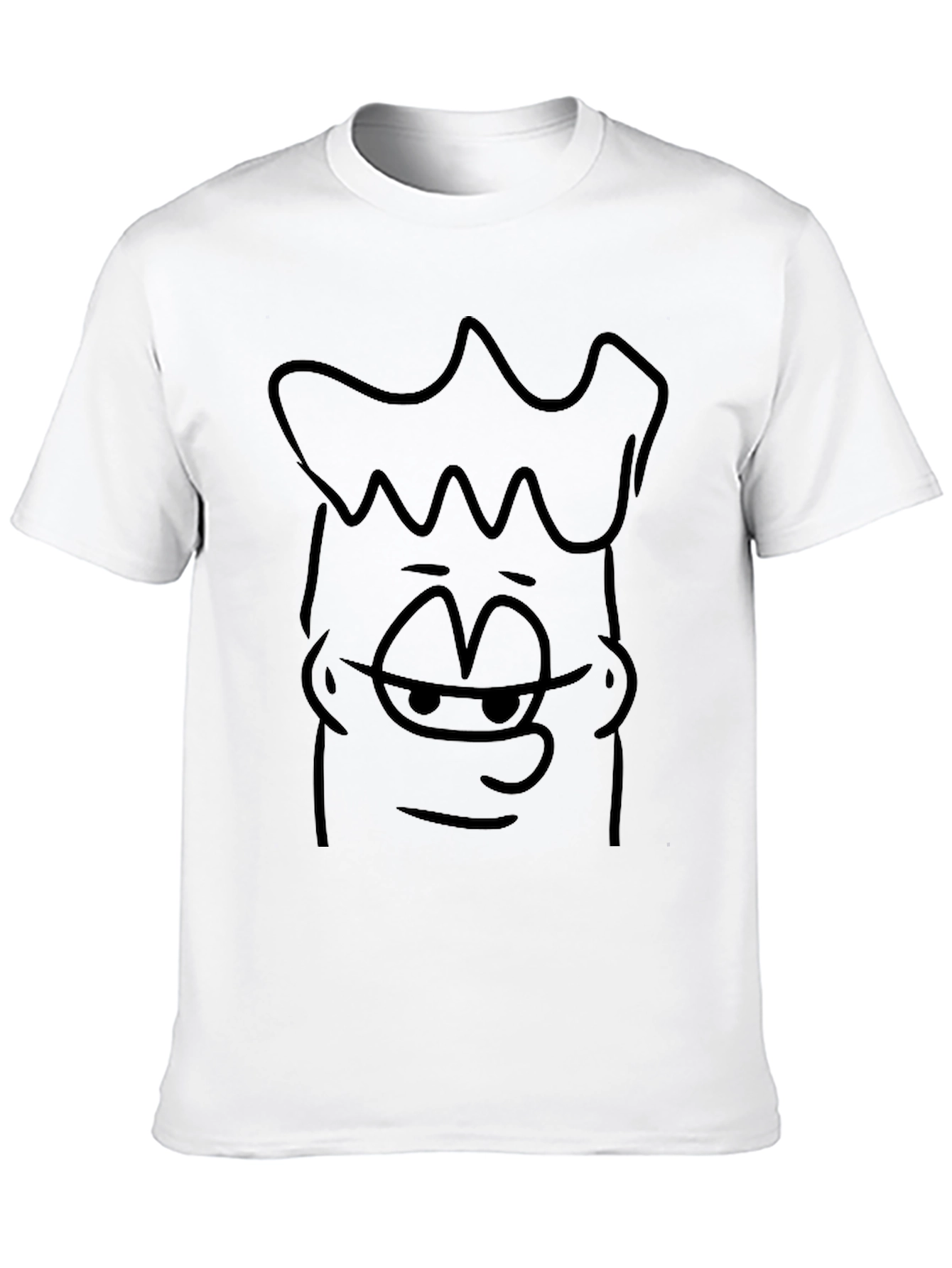 Bart Simpson Cartoon Black T-Shirt