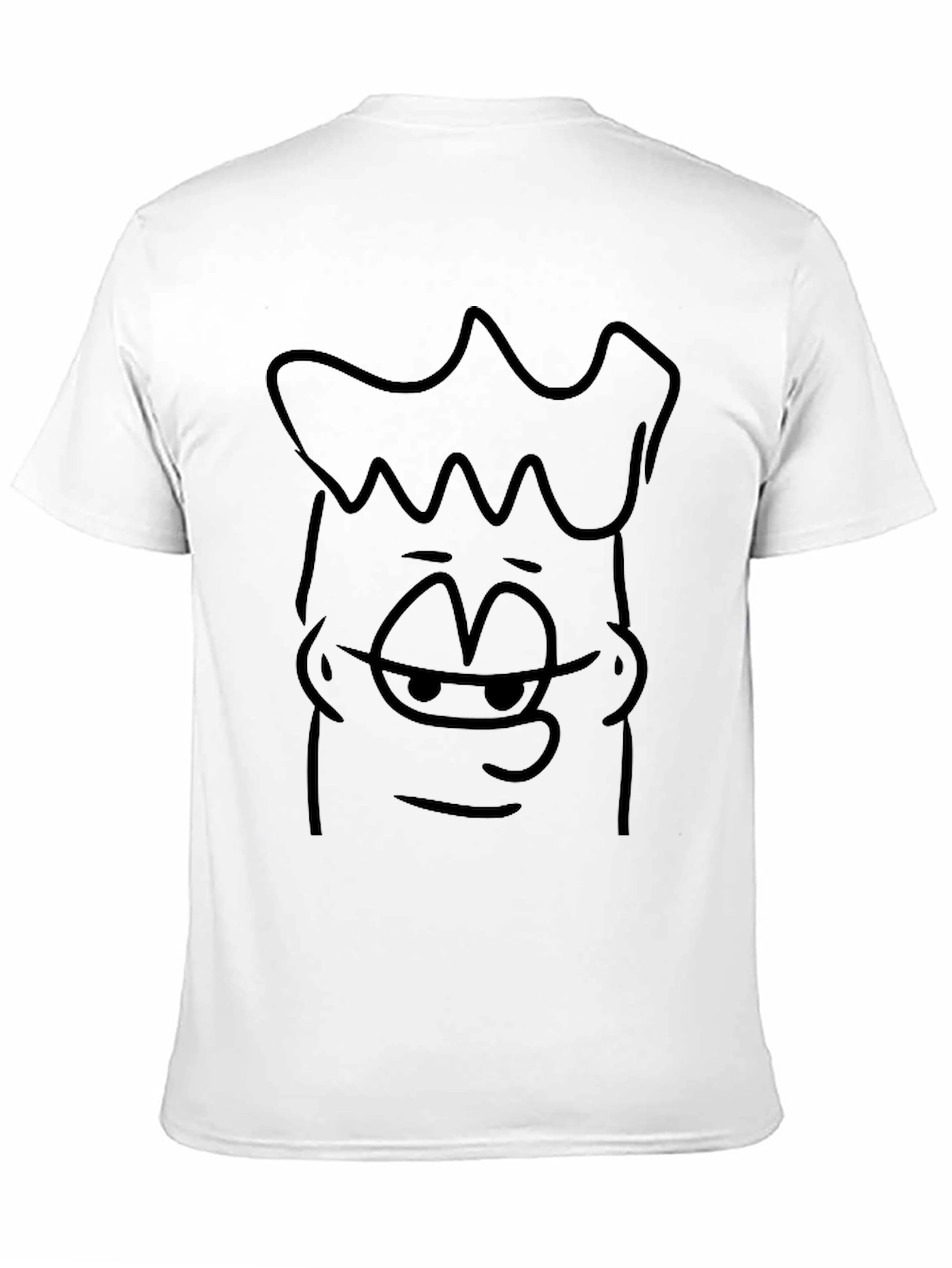 Bart Simpson Cartoon Black T-Shirt
