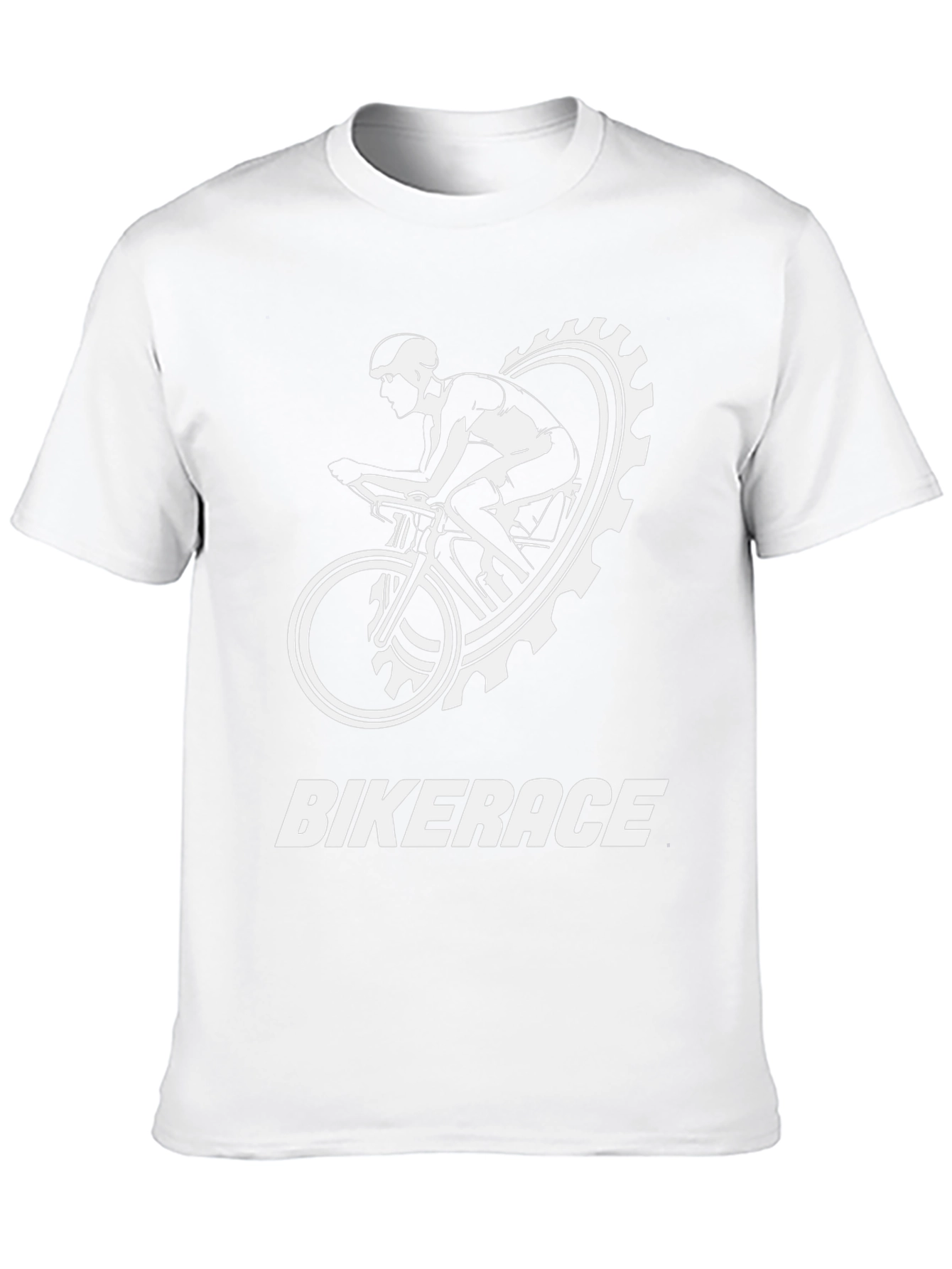 Bikerace T-Shirt - Cycling Graphic Tee for Men