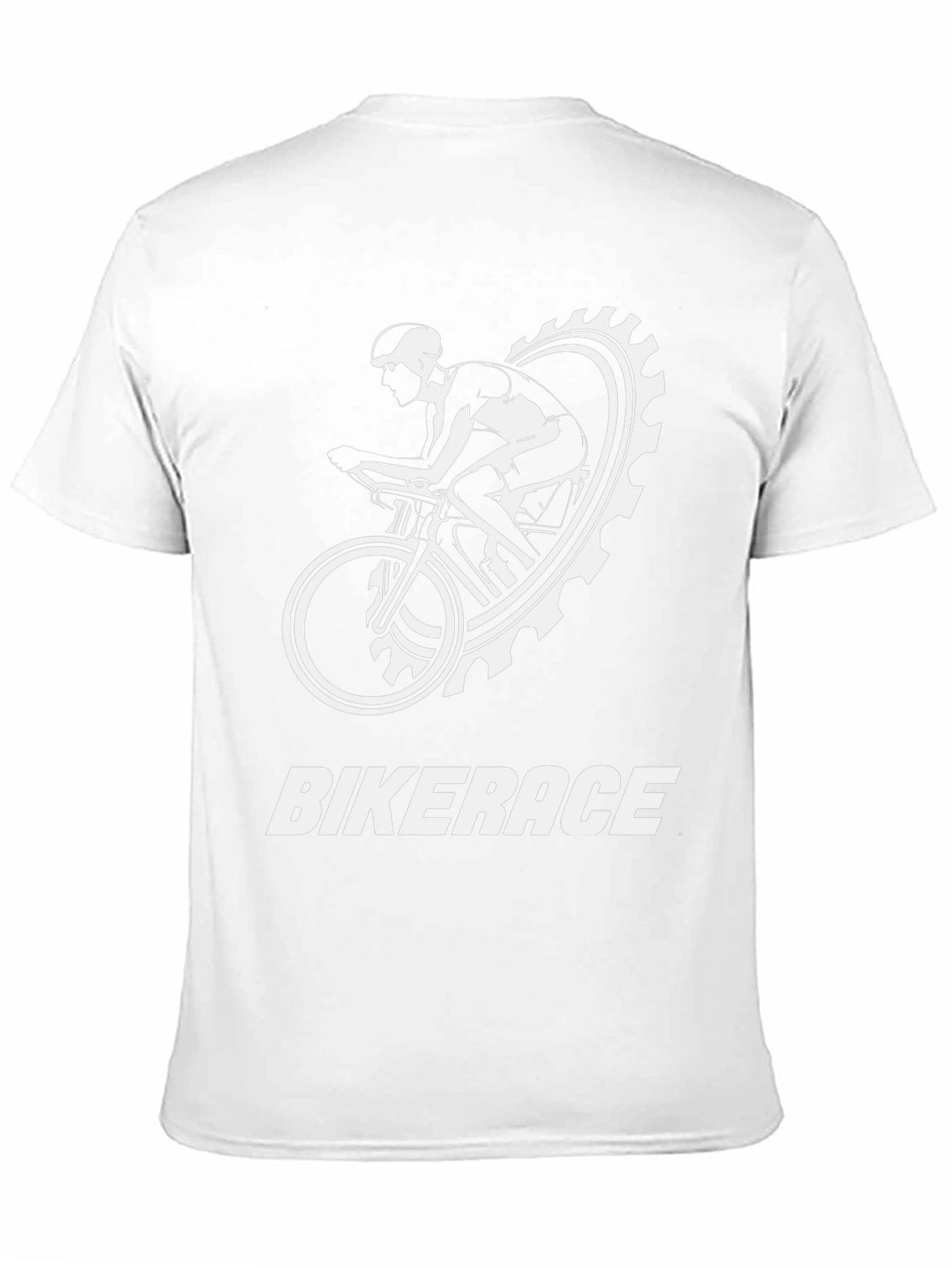 Bikerace T-Shirt - Cycling Graphic Tee for Men