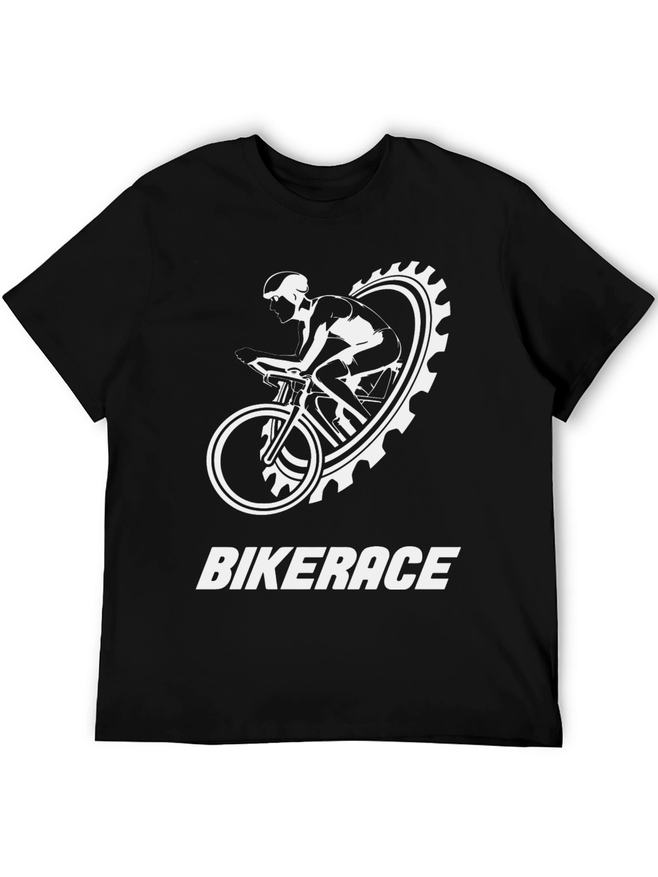 Bikerace T-Shirt - Cycling Graphic Tee for Men