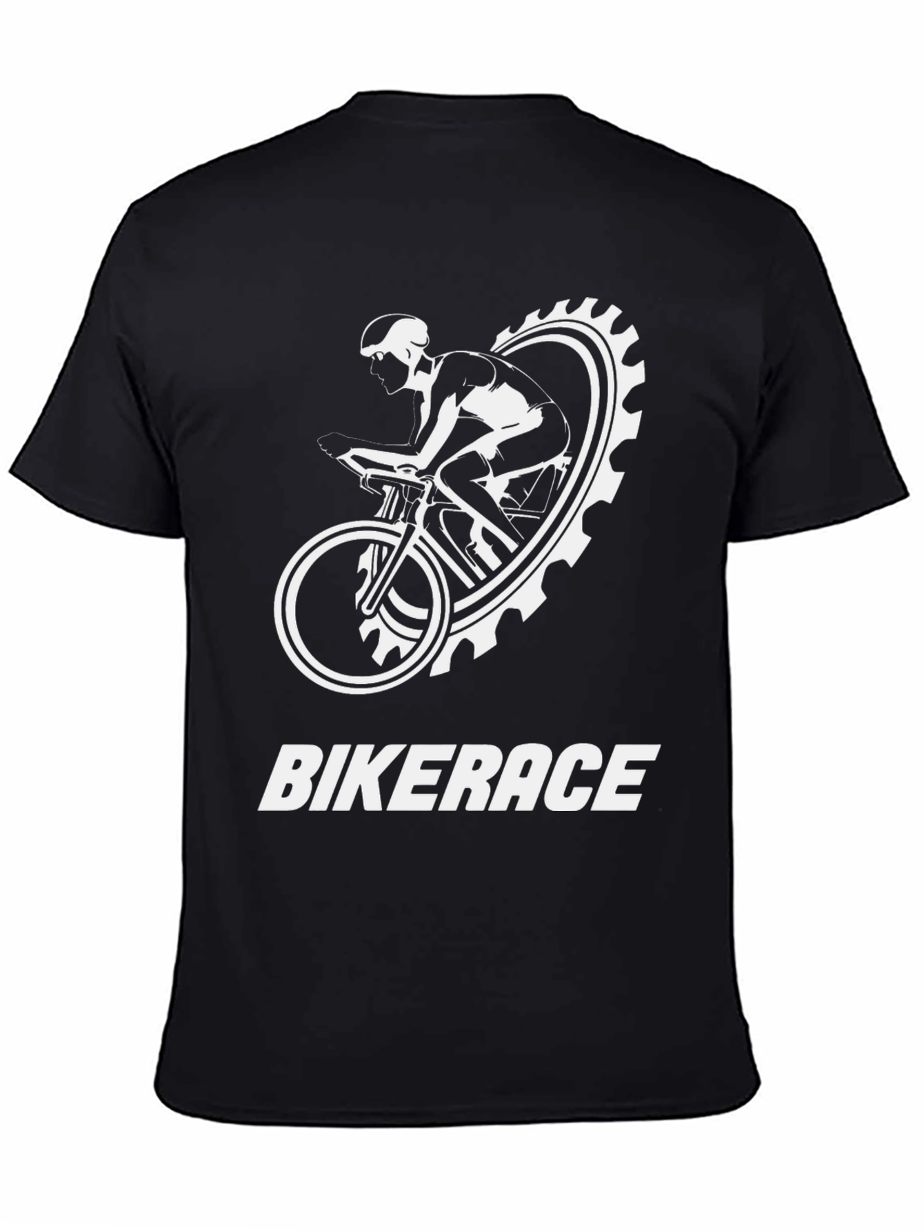 Bikerace T-Shirt - Cycling Graphic Tee for Men