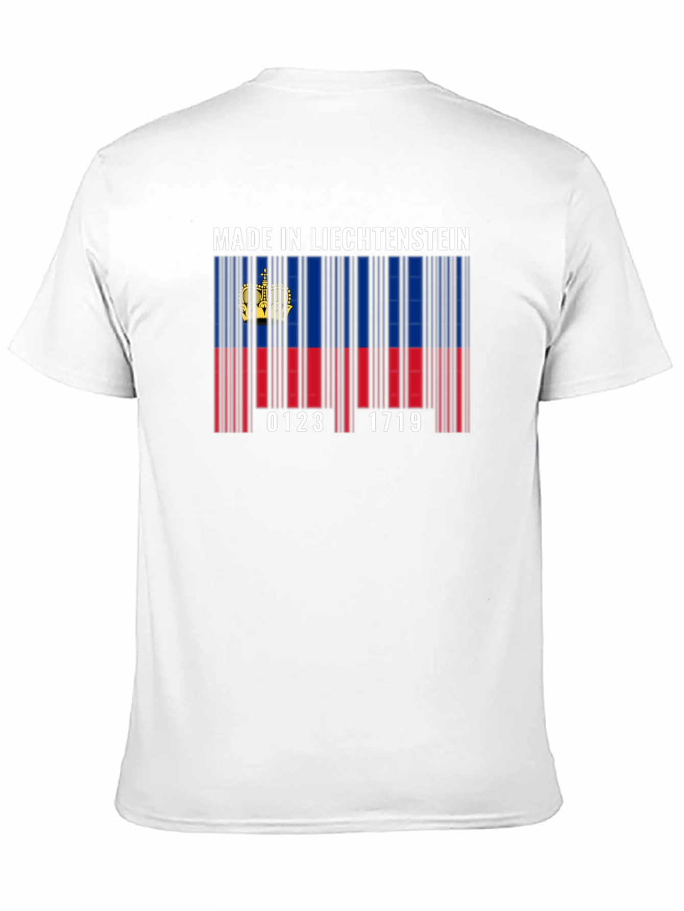 Liechtenstein Barcode T-Shirt