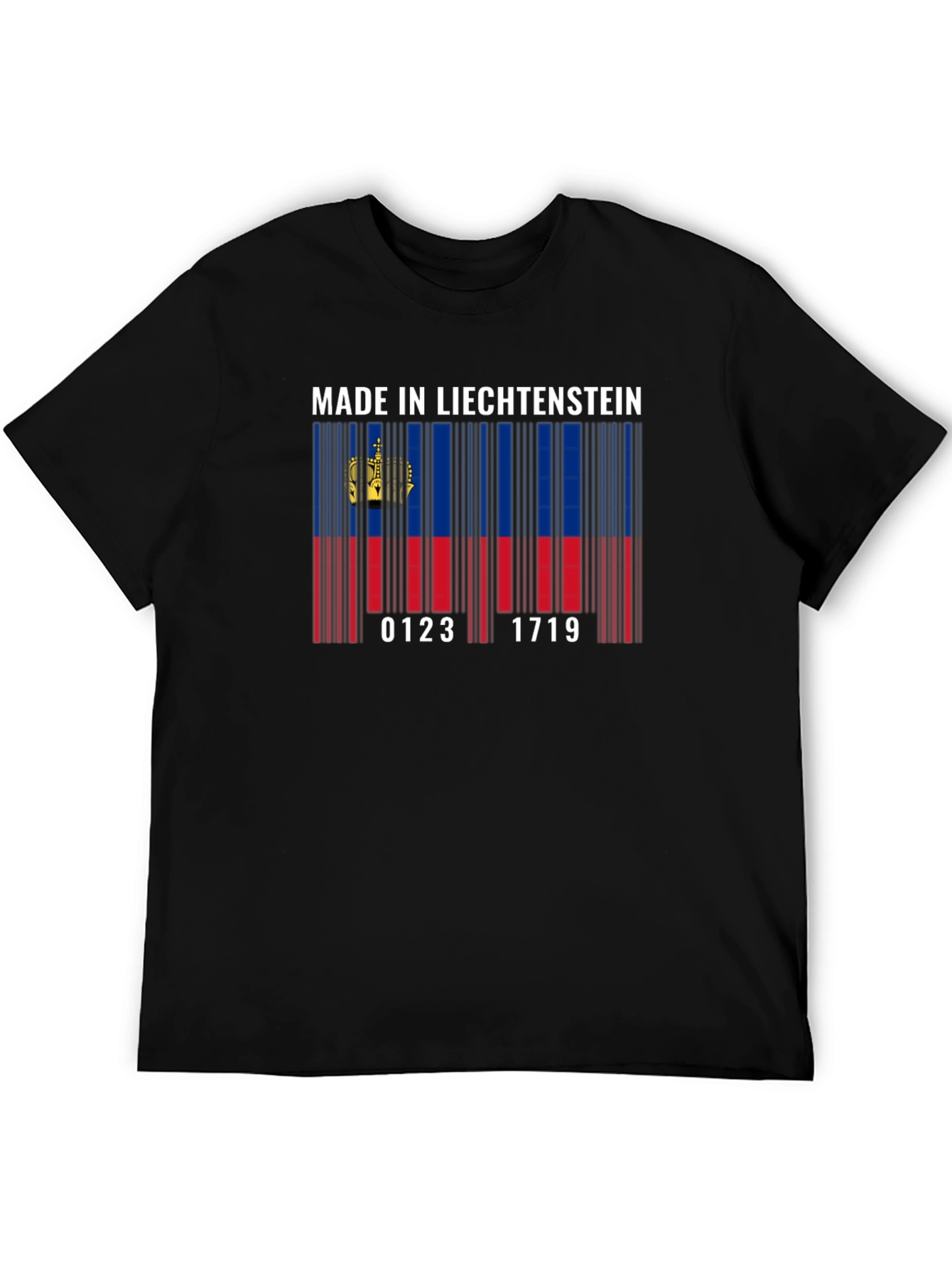 Liechtenstein Barcode T-Shirt