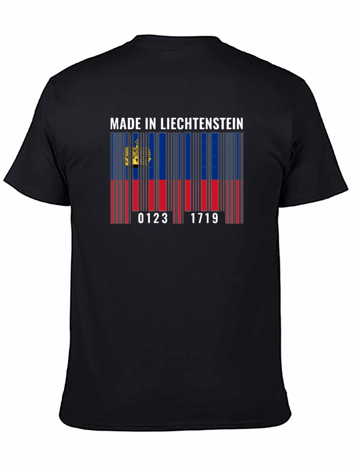 Liechtenstein Barcode T-Shirt