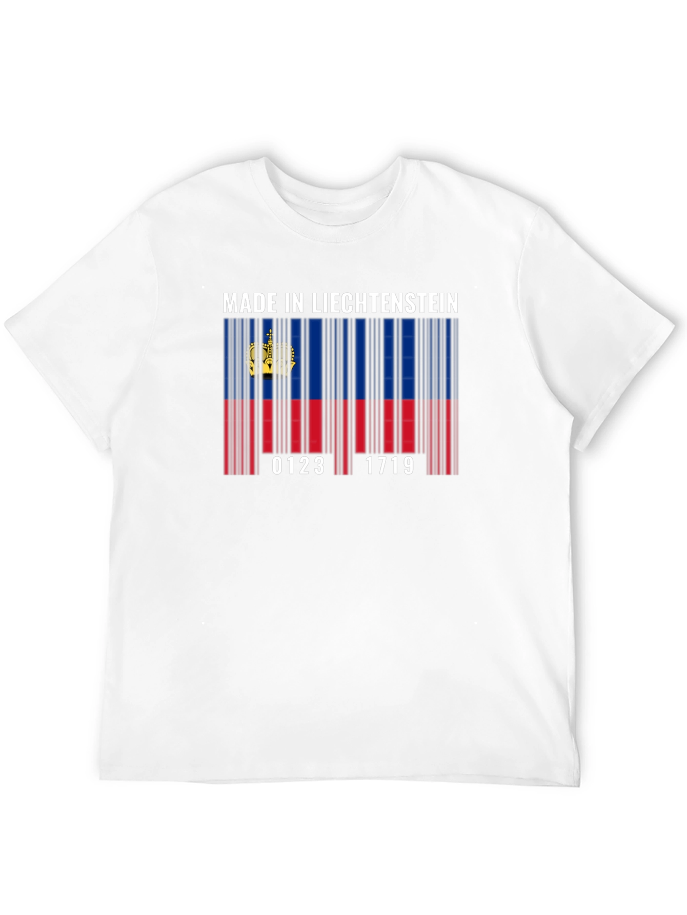 Liechtenstein Barcode T-Shirt