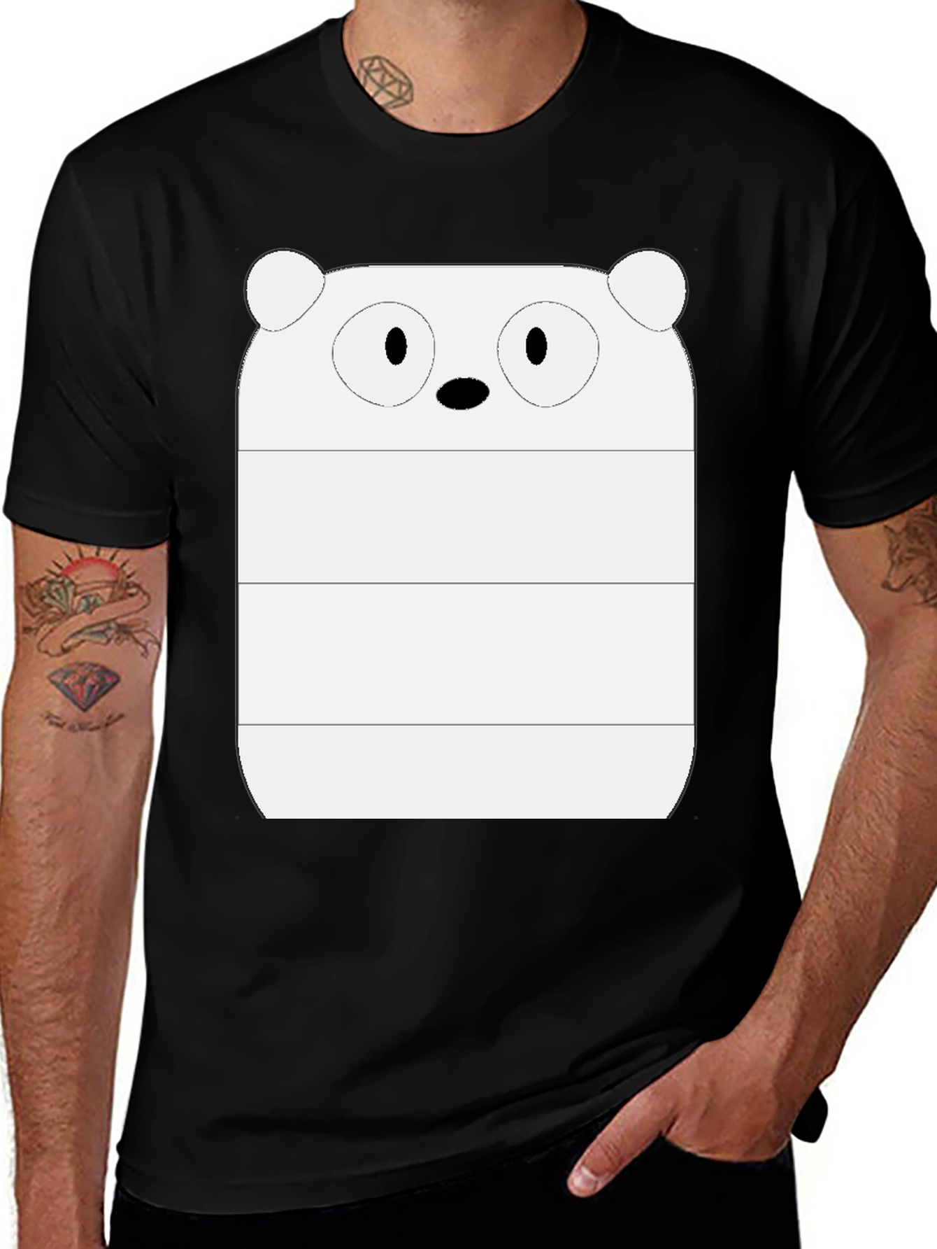 We Bare Bears Ice Bear Graphic Tee
