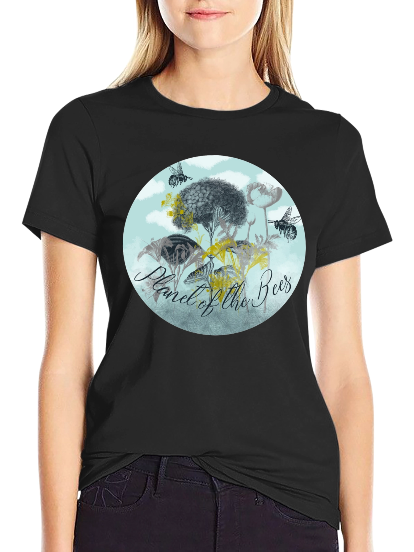 Planet of the Bees Graphic T-Shirt