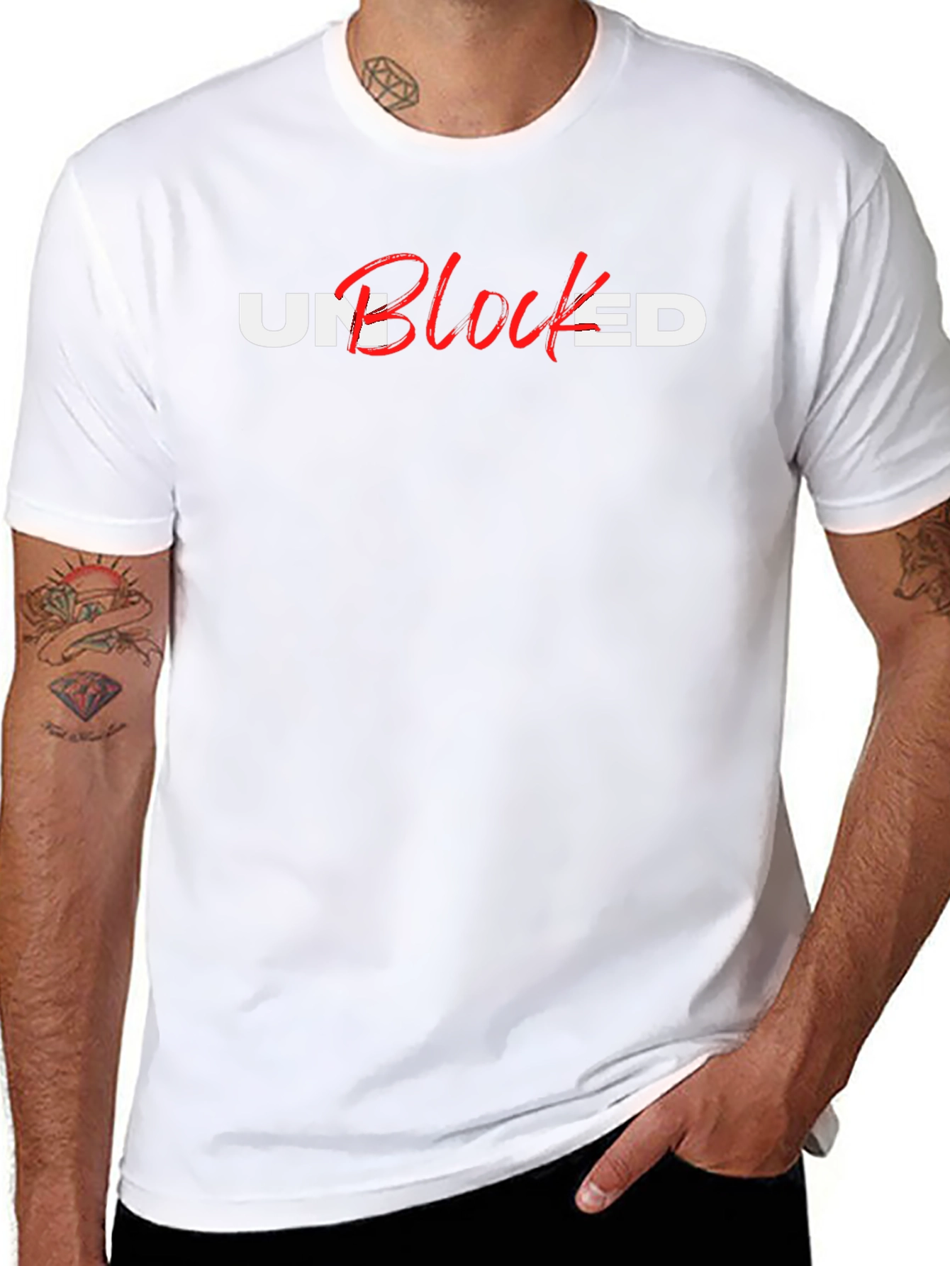Unblocked Graphic Tee - Trendy Style