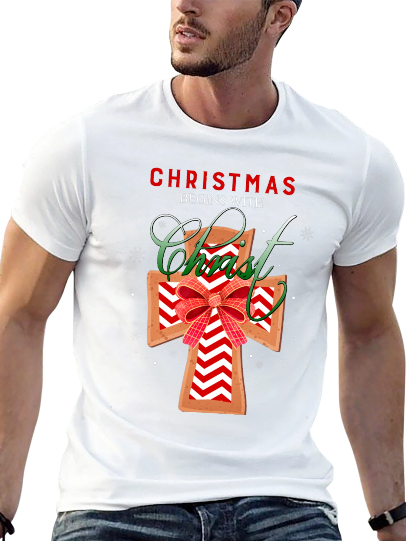 Christmas Begins With Christ T-Shirt