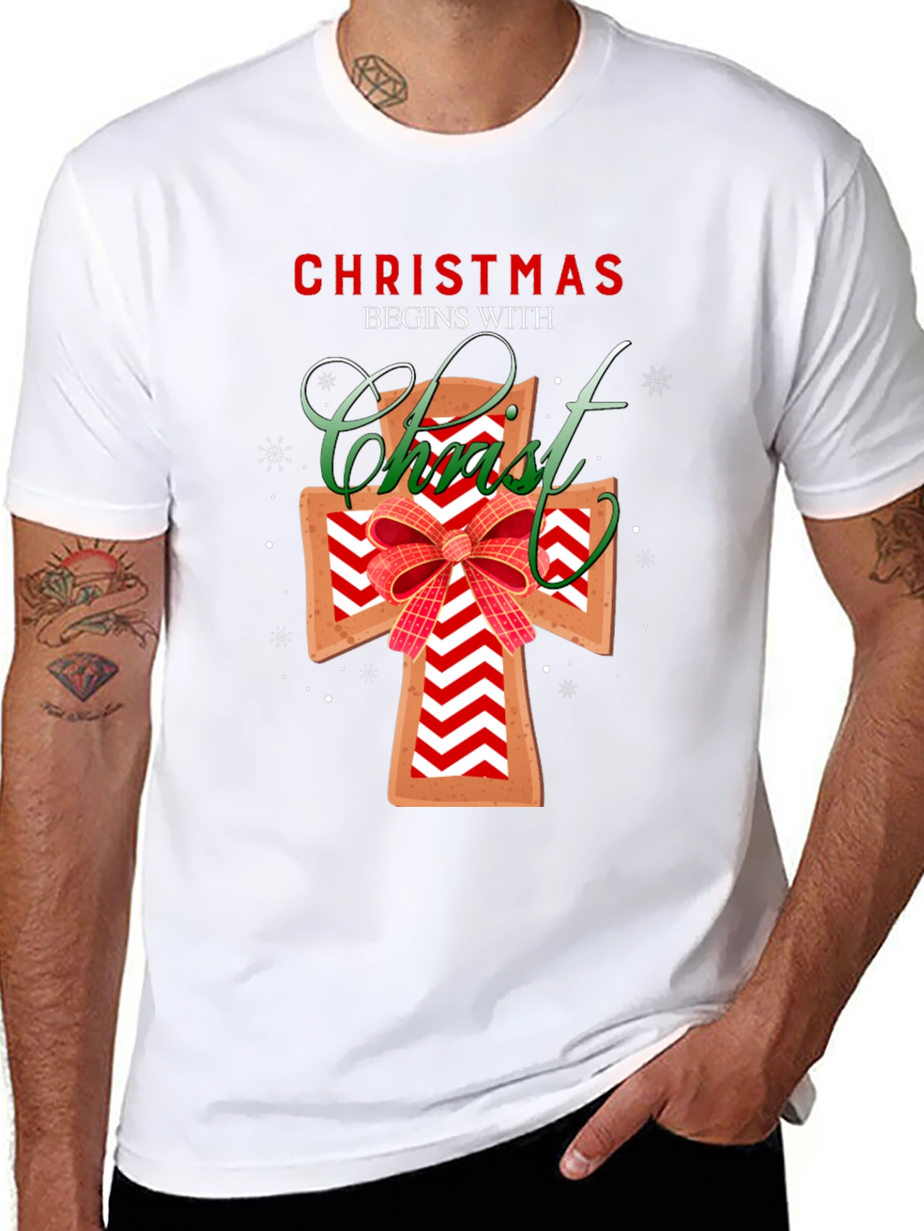 Christmas Begins With Christ T-Shirt