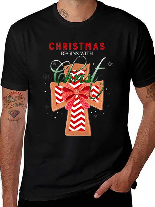 Christmas Begins With Christ T-Shirt