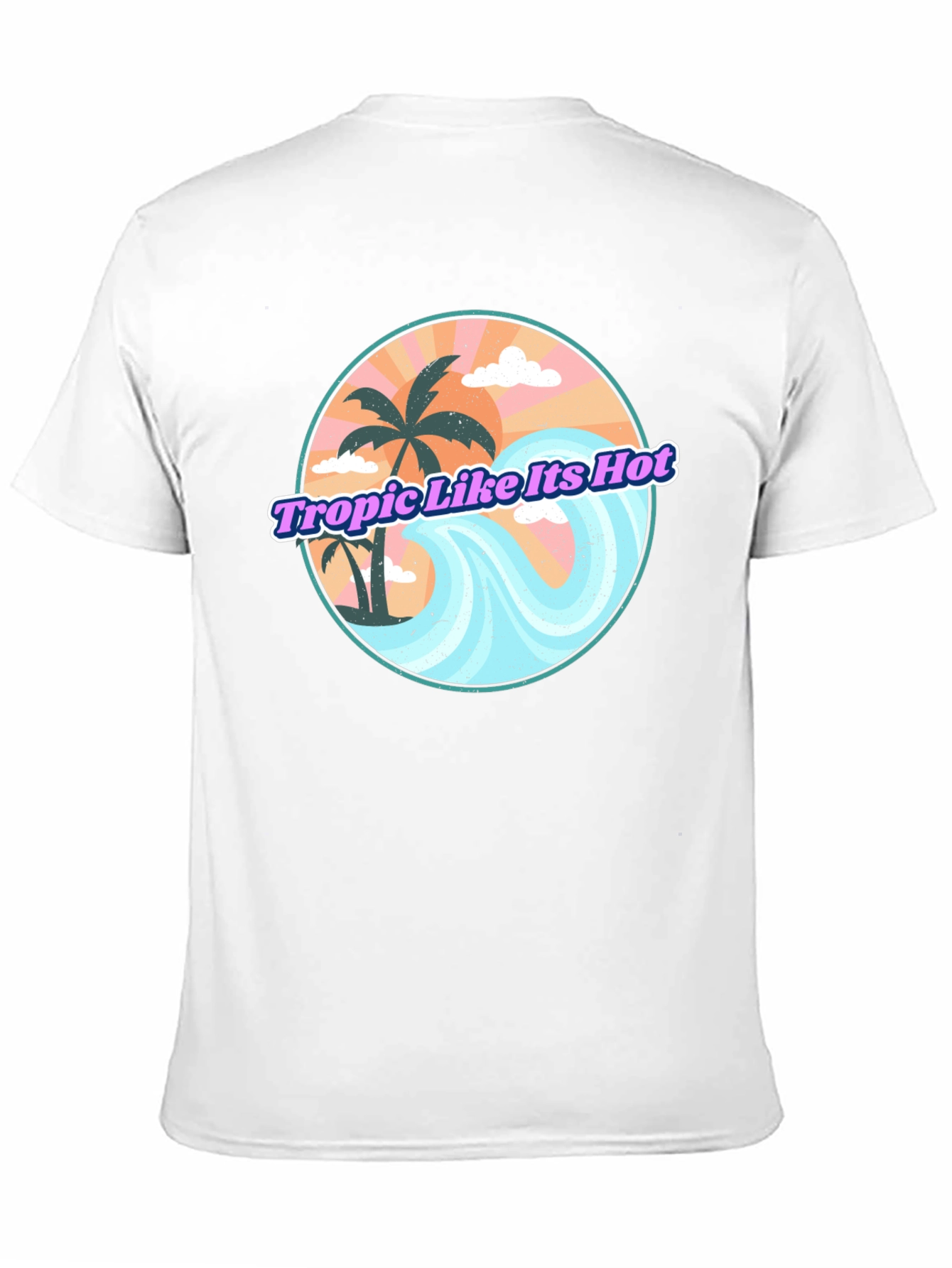Tropic Like Its Hot Graphic T-Shirt