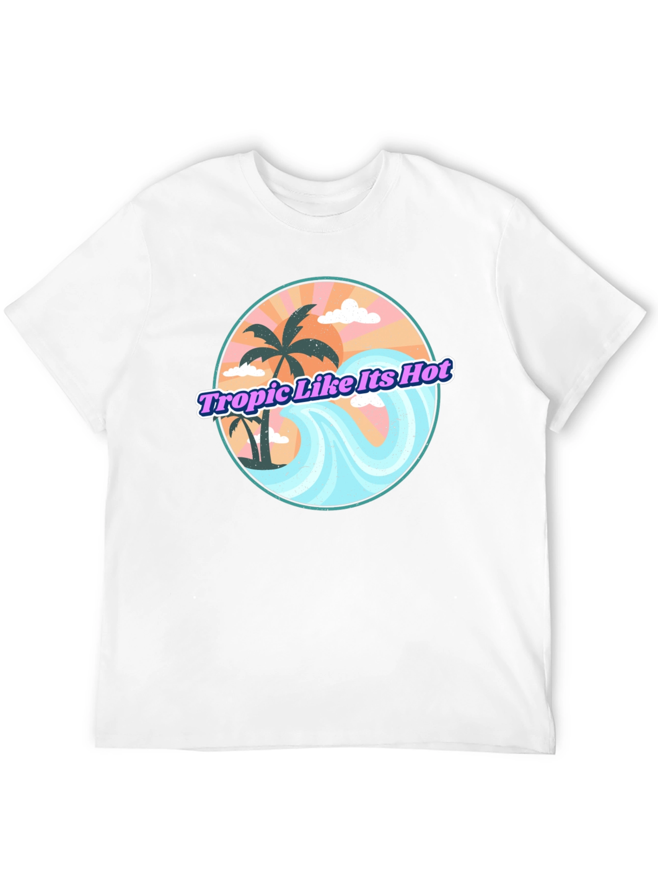 Tropic Like Its Hot Graphic T-Shirt