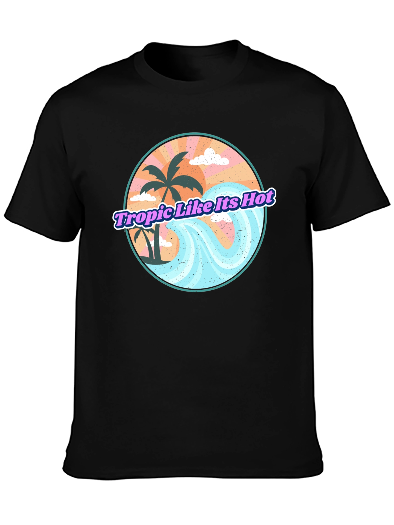 Tropic Like Its Hot Graphic T-Shirt