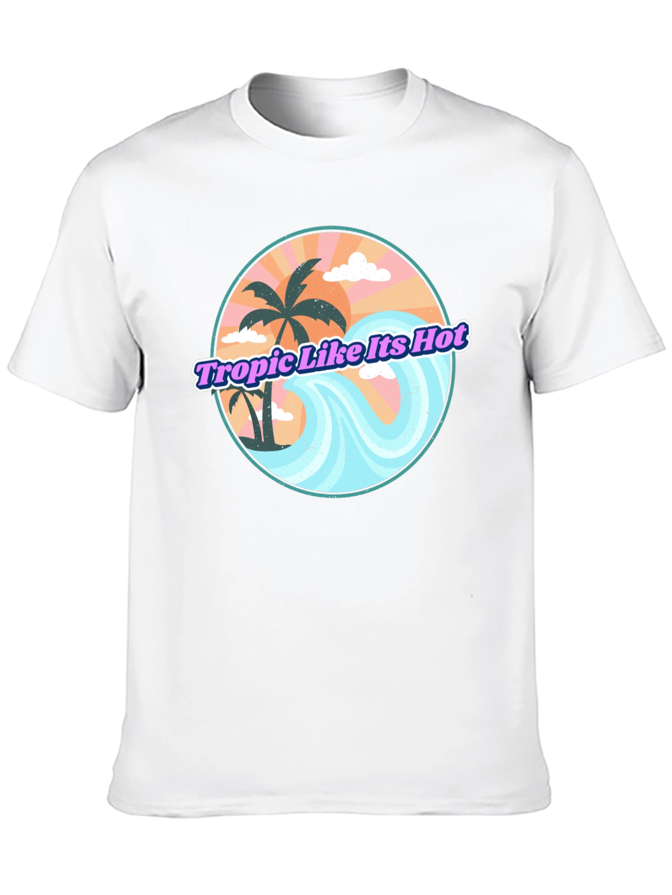 Tropic Like Its Hot Graphic T-Shirt