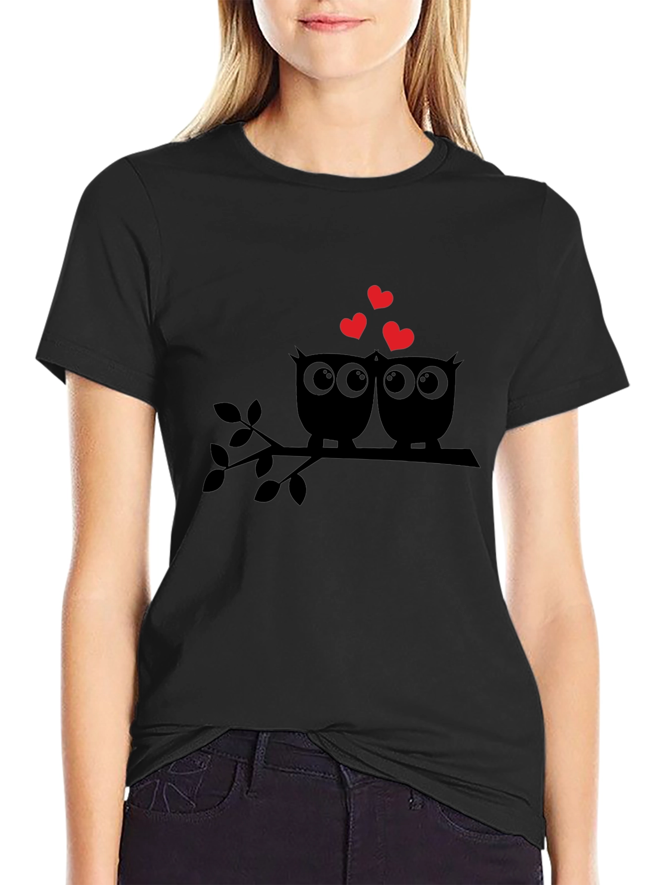 Owl Love T-Shirt - Cute Graphic Tee