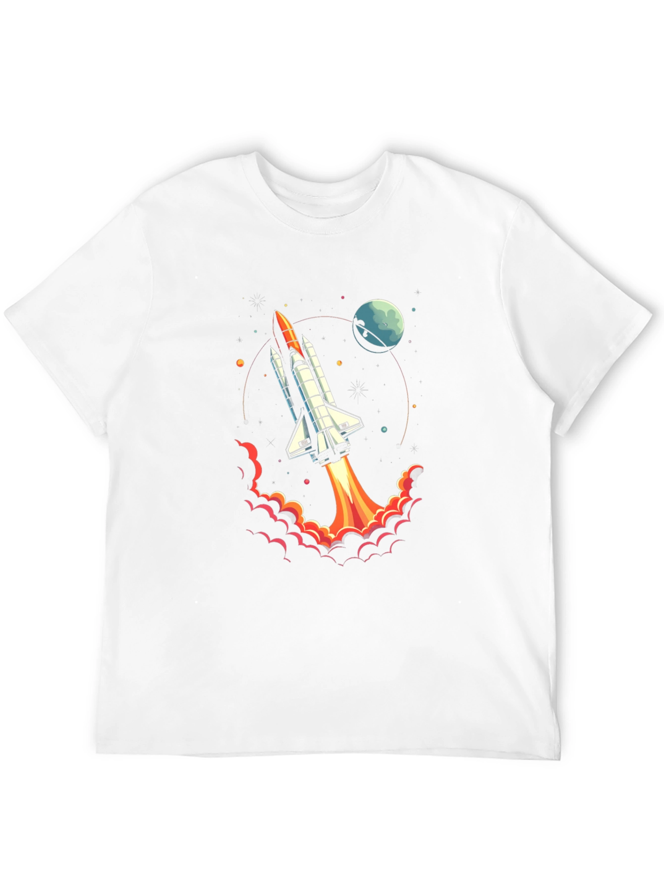Rocket Launch Graphic T-Shirt
