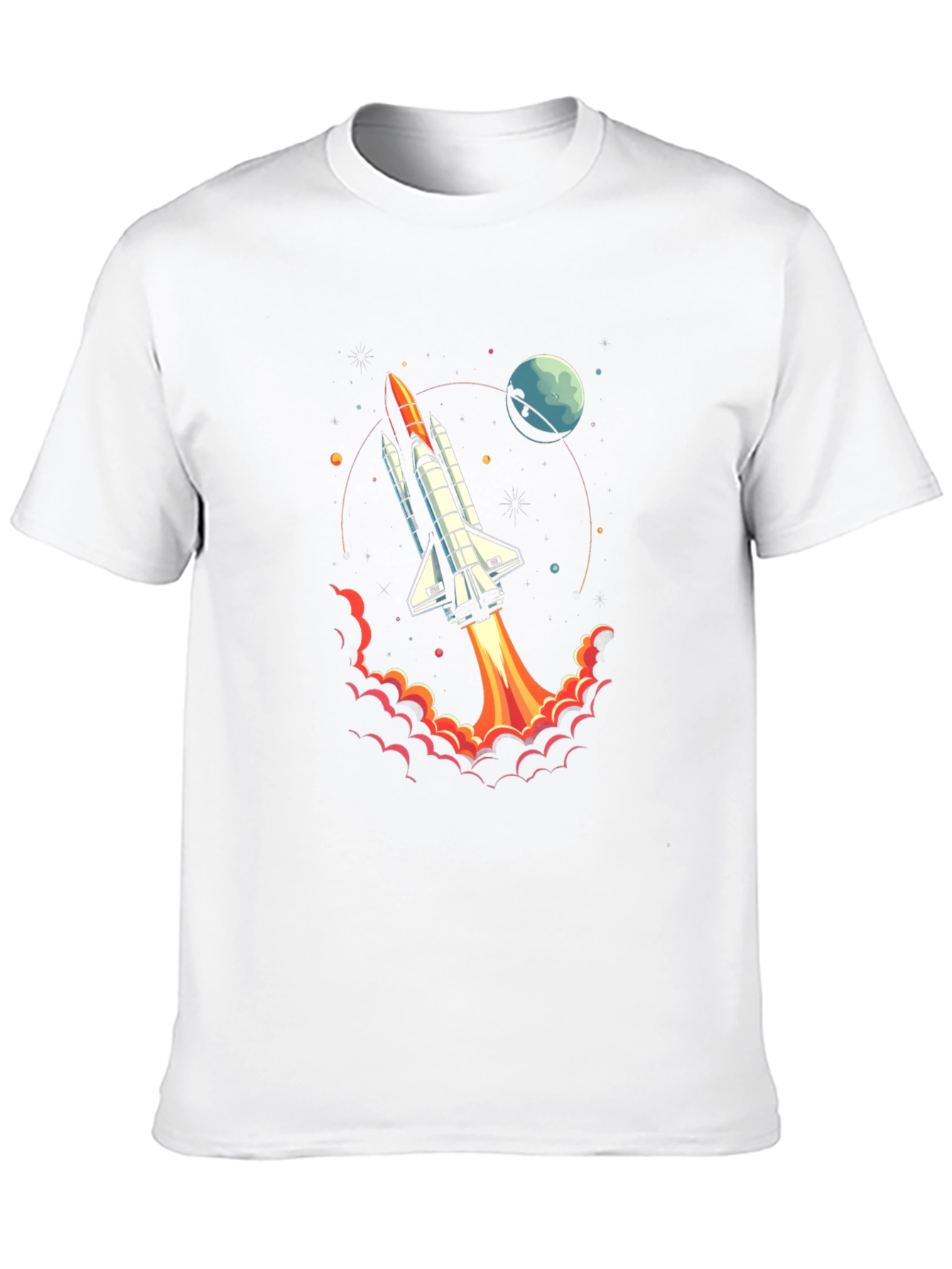 Rocket Launch Graphic T-Shirt