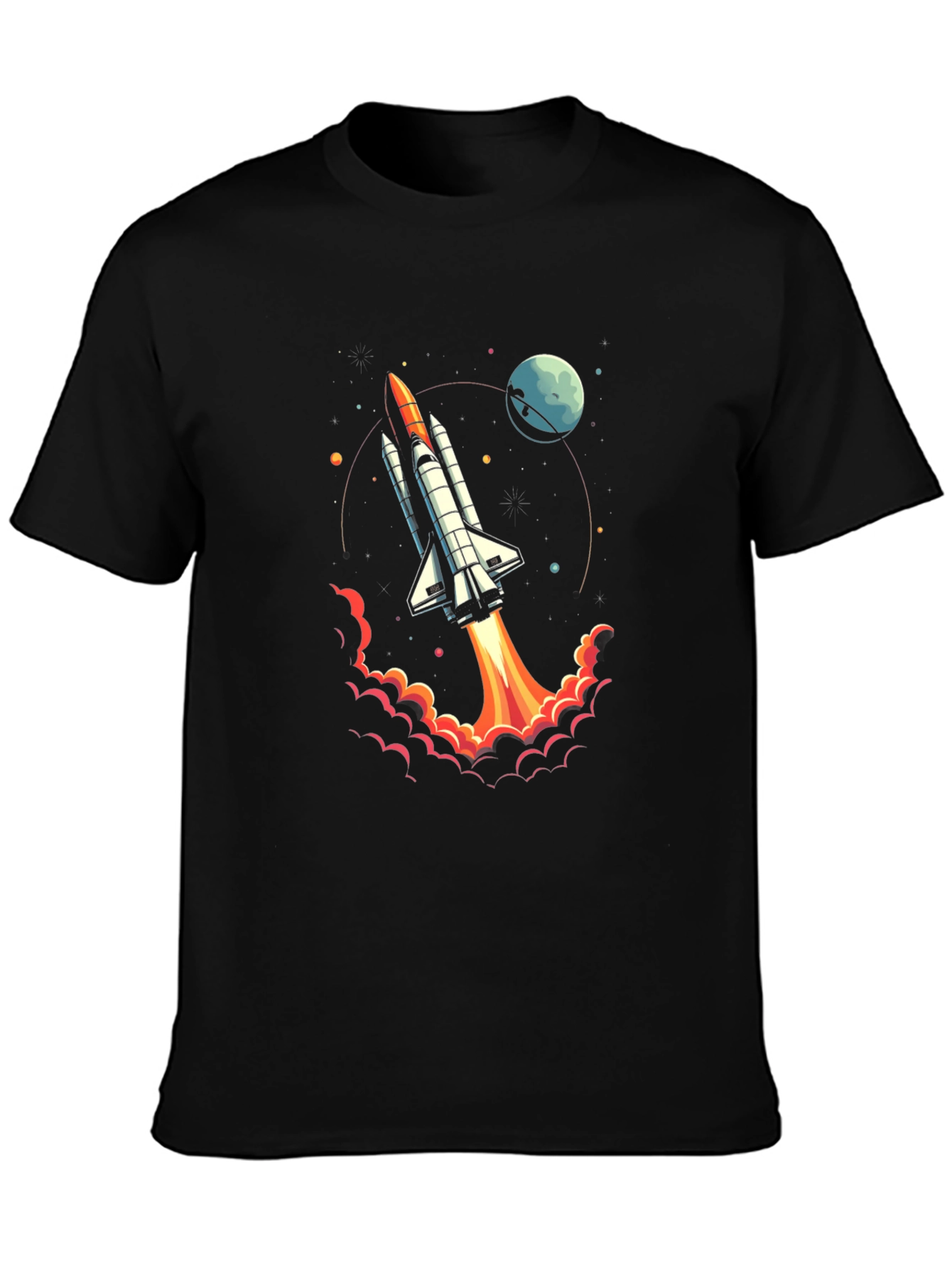 Rocket Launch Graphic T-Shirt