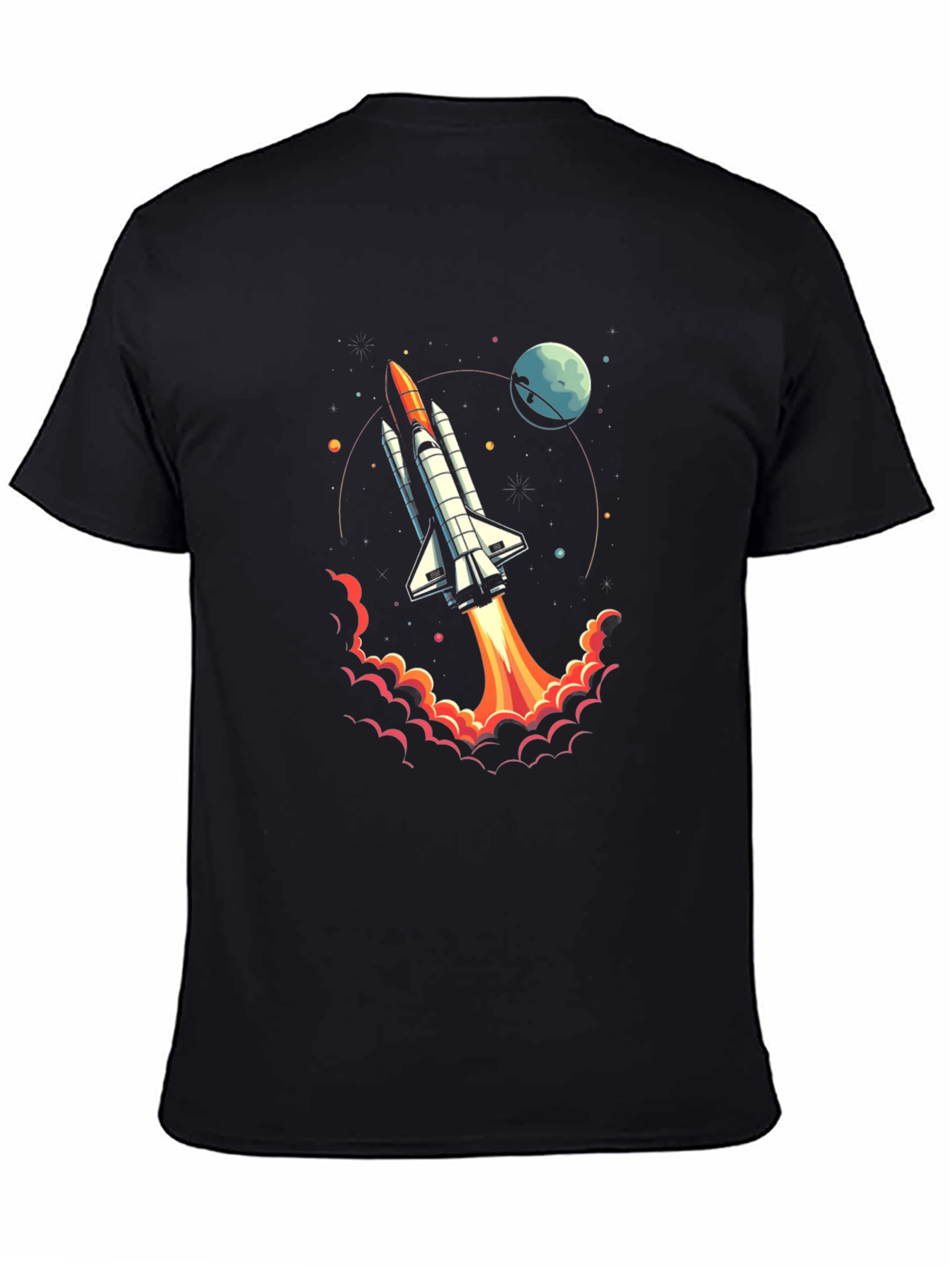Rocket Launch Graphic T-Shirt