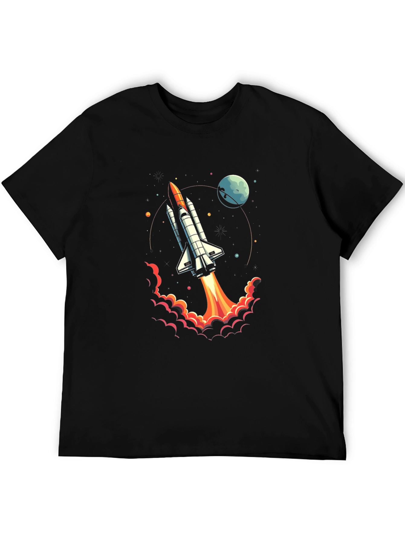 Rocket Launch Graphic T-Shirt