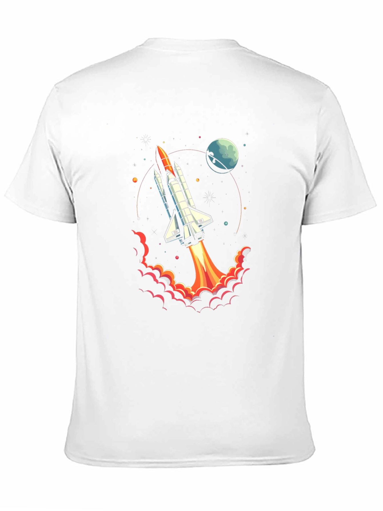 Rocket Launch Graphic T-Shirt