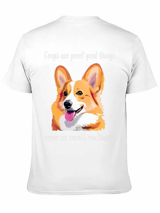 Corgi Proof Good Things Graphic T-Shirt