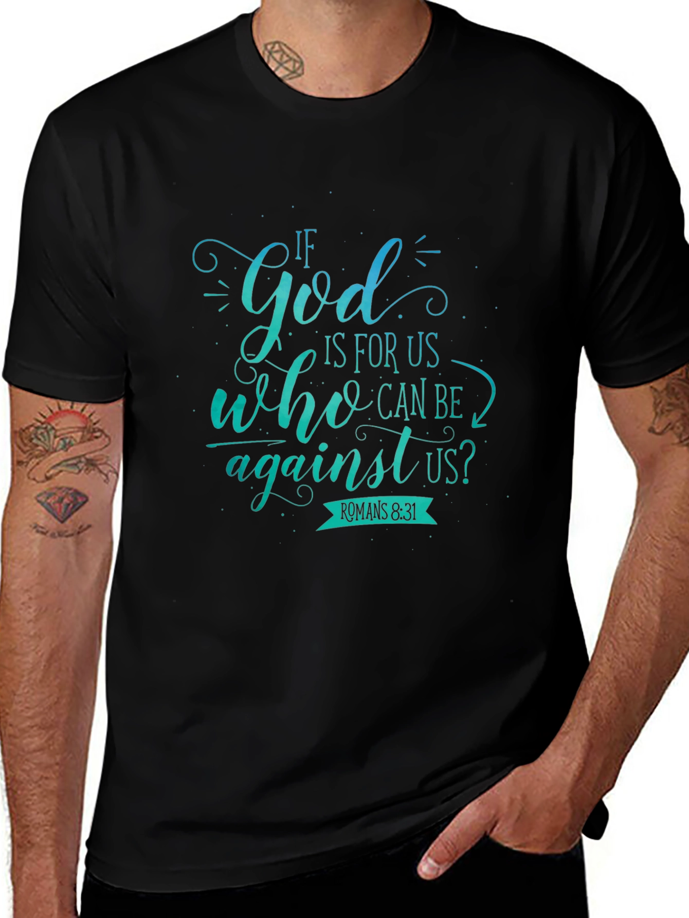 If God is For Us Christian T-Shirt