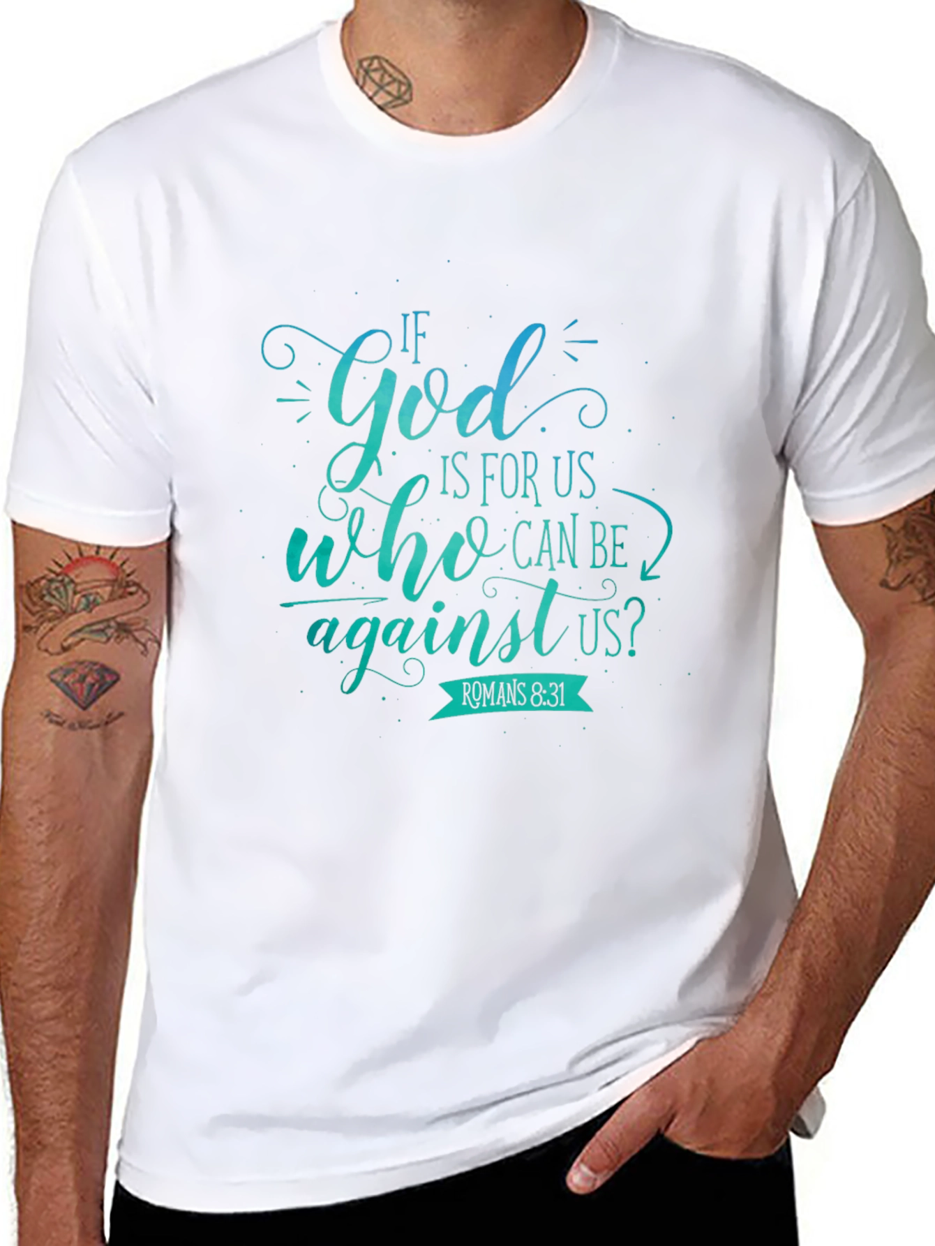 If God is For Us Christian T-Shirt