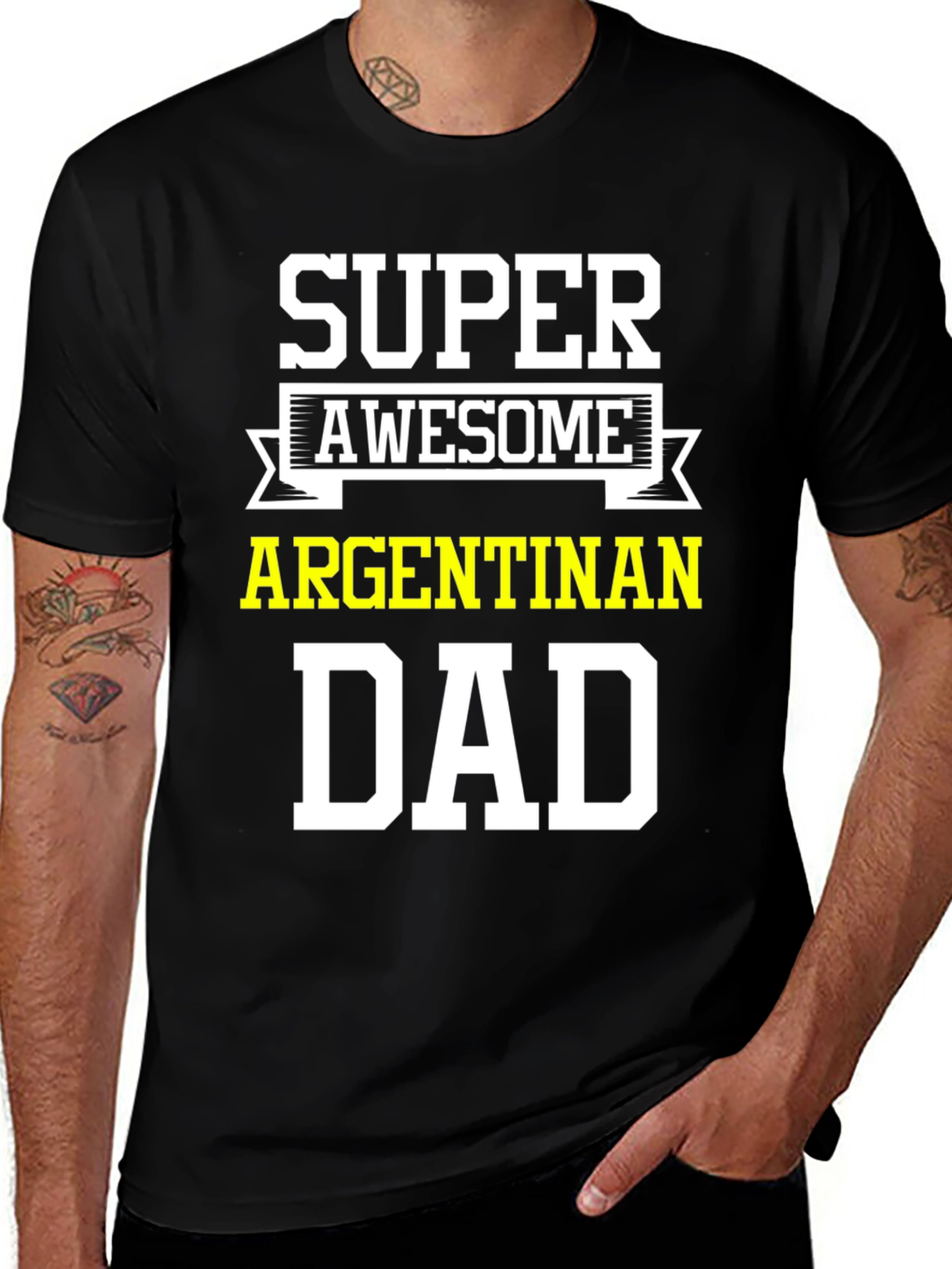 Super Awesome Argentinan Dad T-Shirt