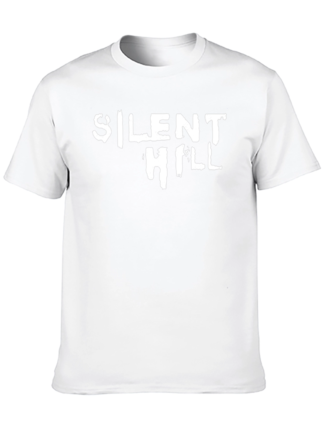 Silent Hill Graphic Tee - Black Cotton Blend