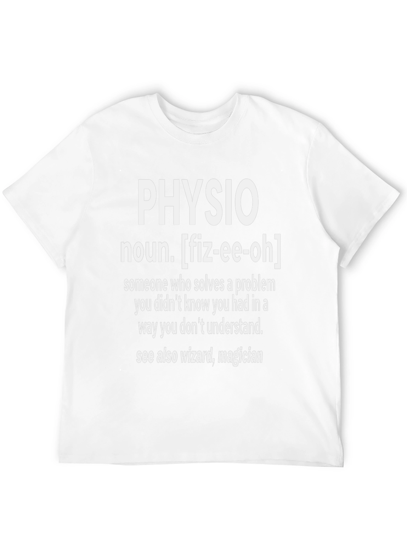 Physio Definition Black T-Shirt