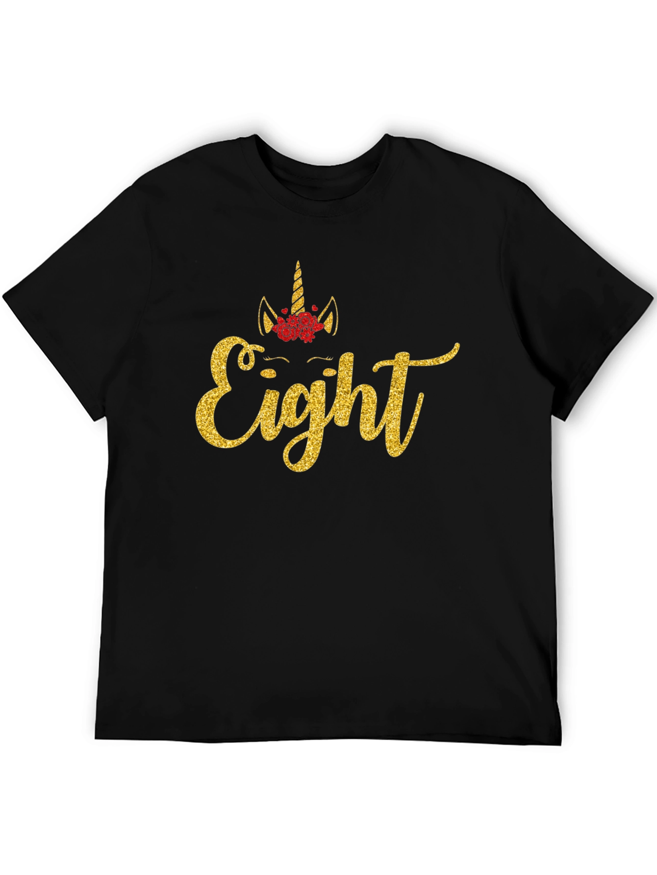 Eight Birthday Unicorn T-Shirt