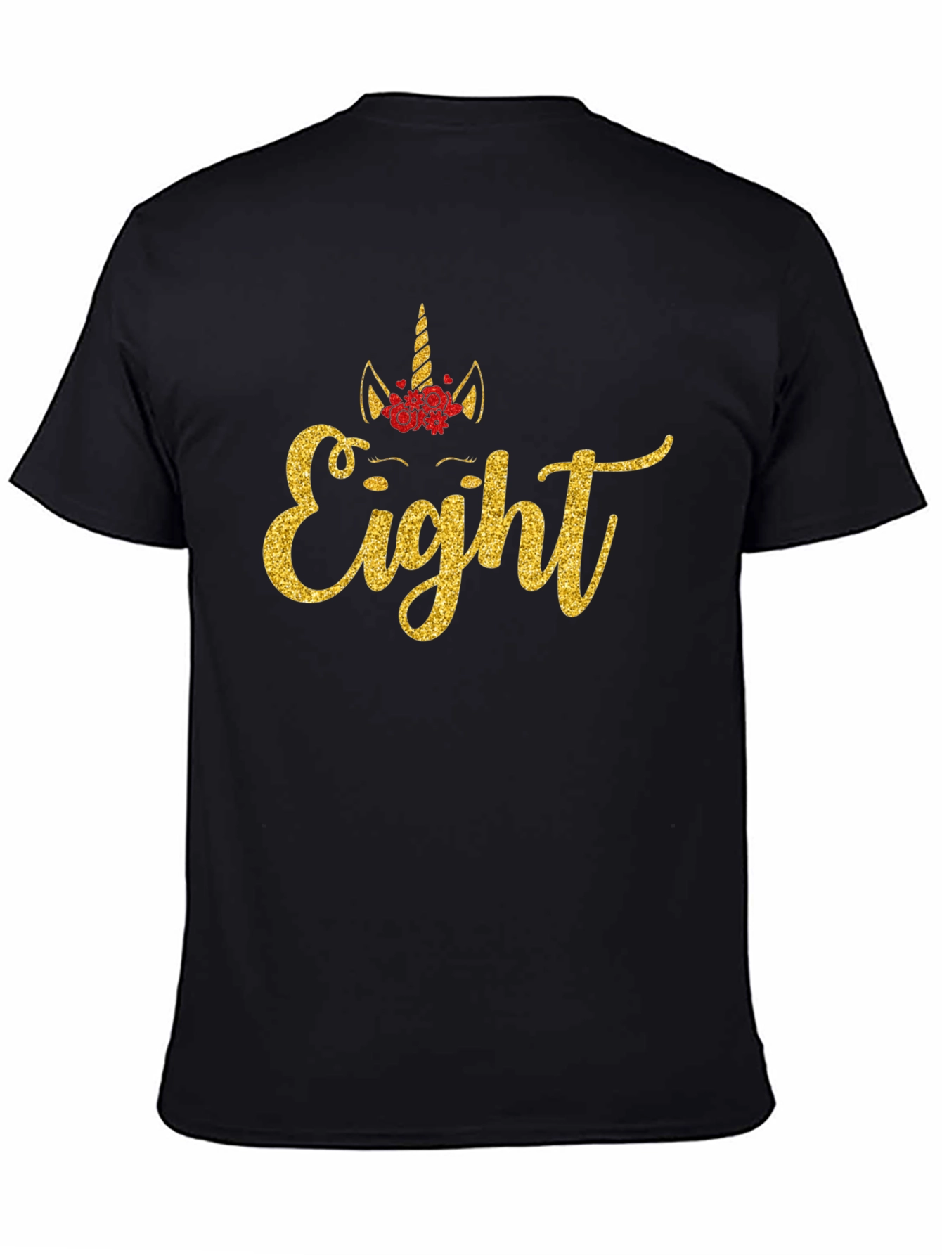 Eight Birthday Unicorn T-Shirt