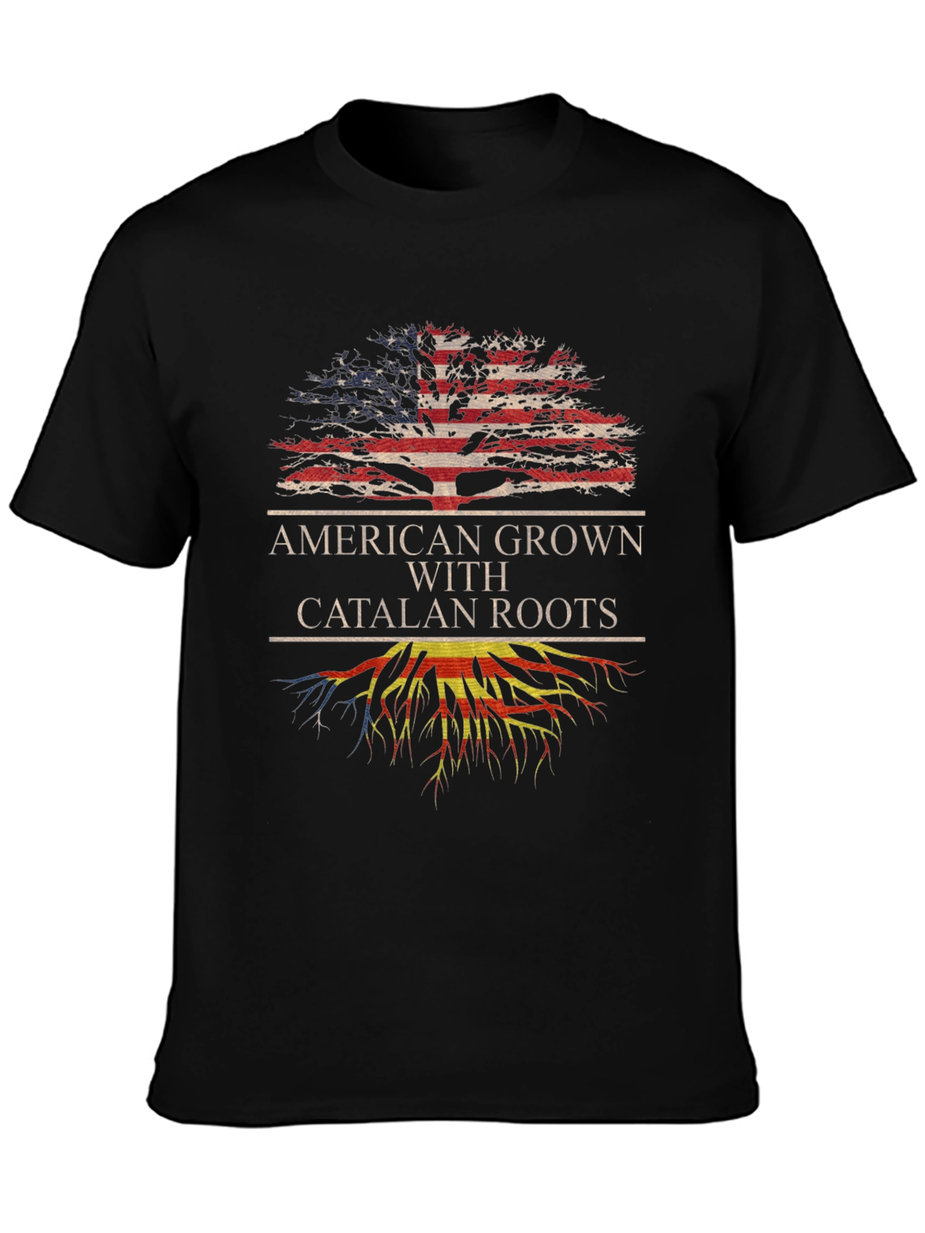 American Grown Catalan Roots T-Shirt