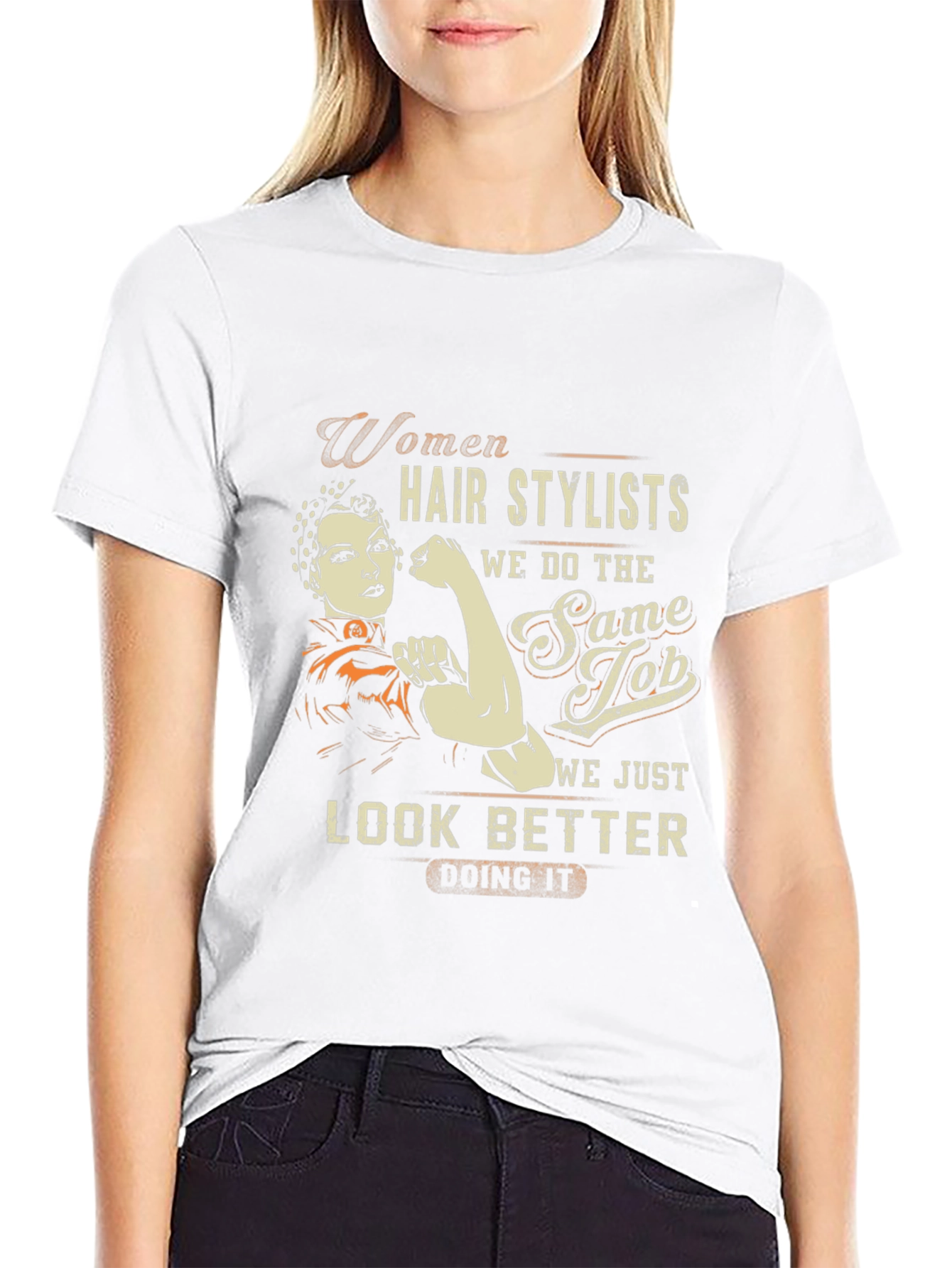 Women Hairstylist T-Shirt