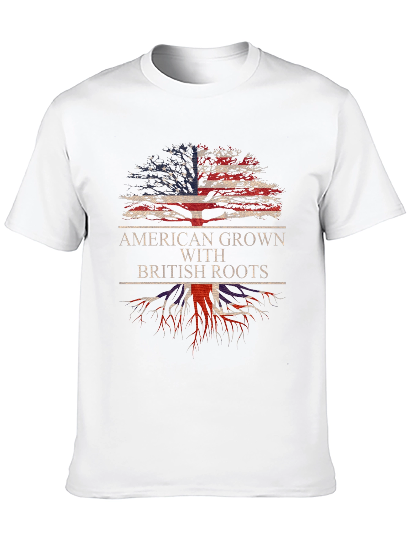 American Grown with British Roots T-Shirt