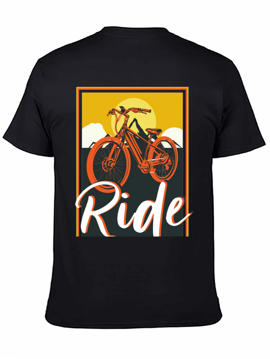 Ride Bicycle Graphic T-Shirt - Adventure Ready