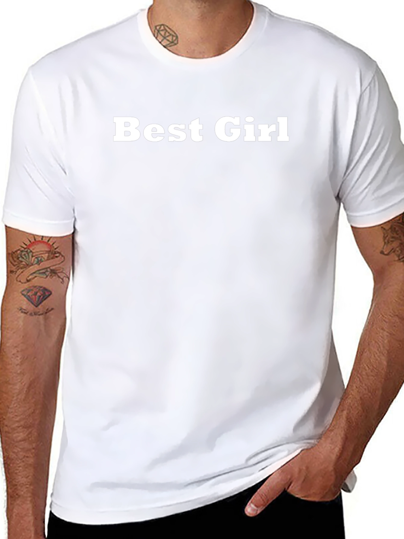 Best Girl Black T-Shirt