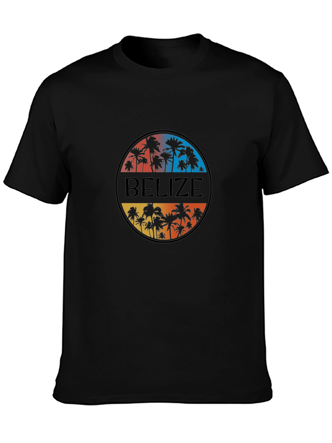 Belize Palms Graphic Tee - Island Vibes