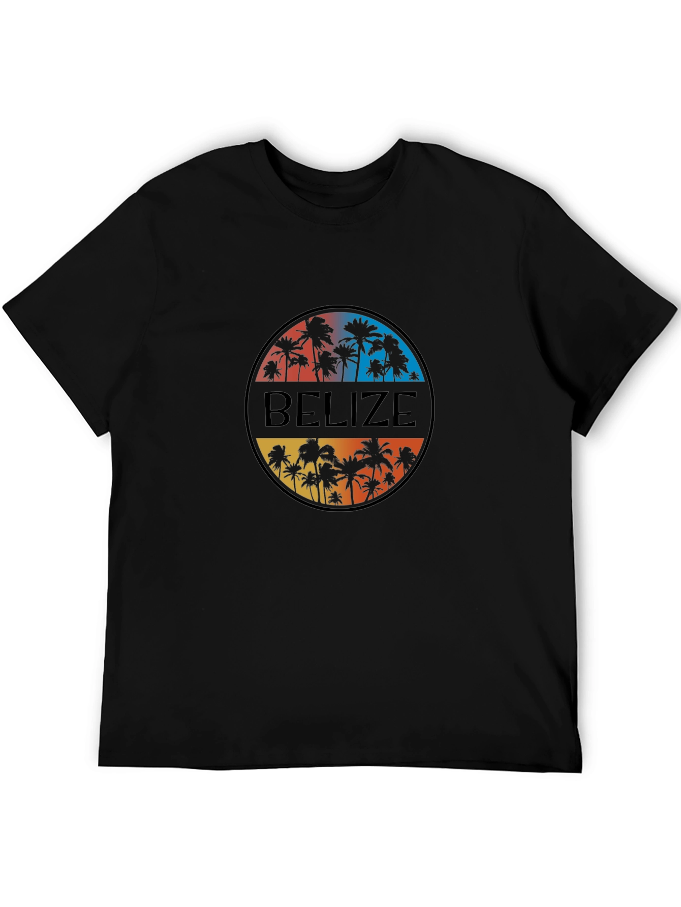 Belize Palms Graphic Tee - Island Vibes