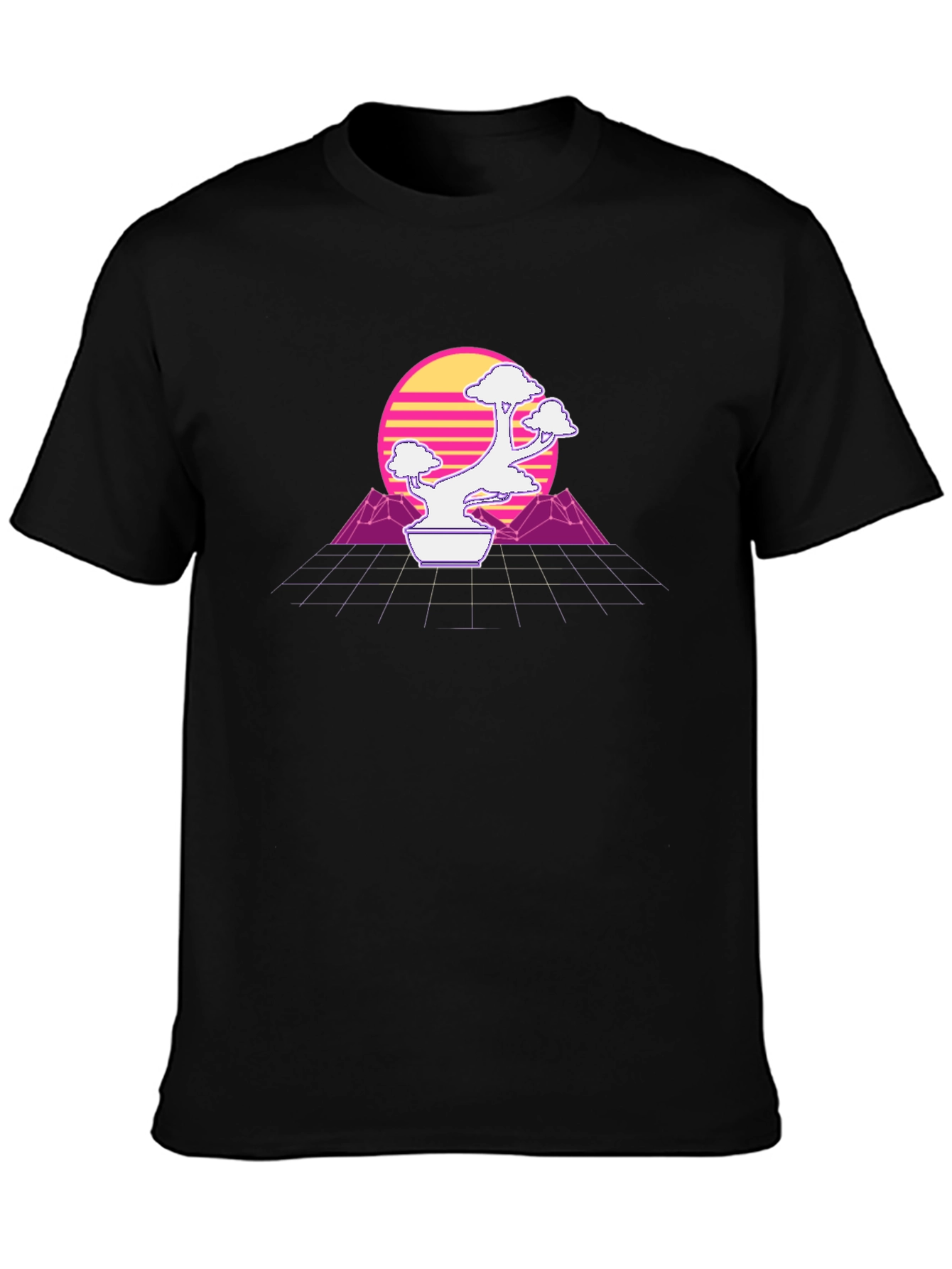 Retro Bonsai Tree T-Shirt