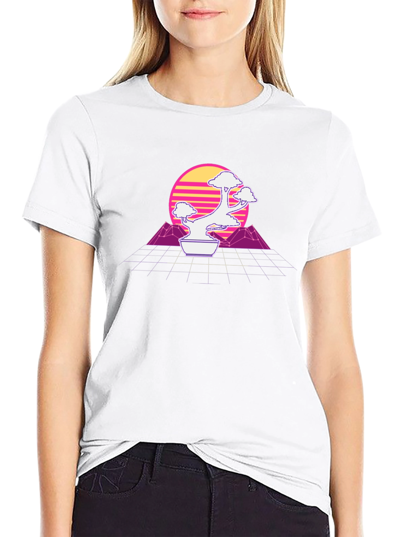 Retro Bonsai Tree T-Shirt