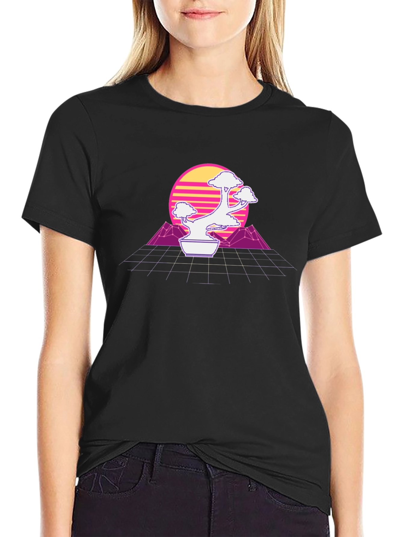 Retro Bonsai Tree T-Shirt