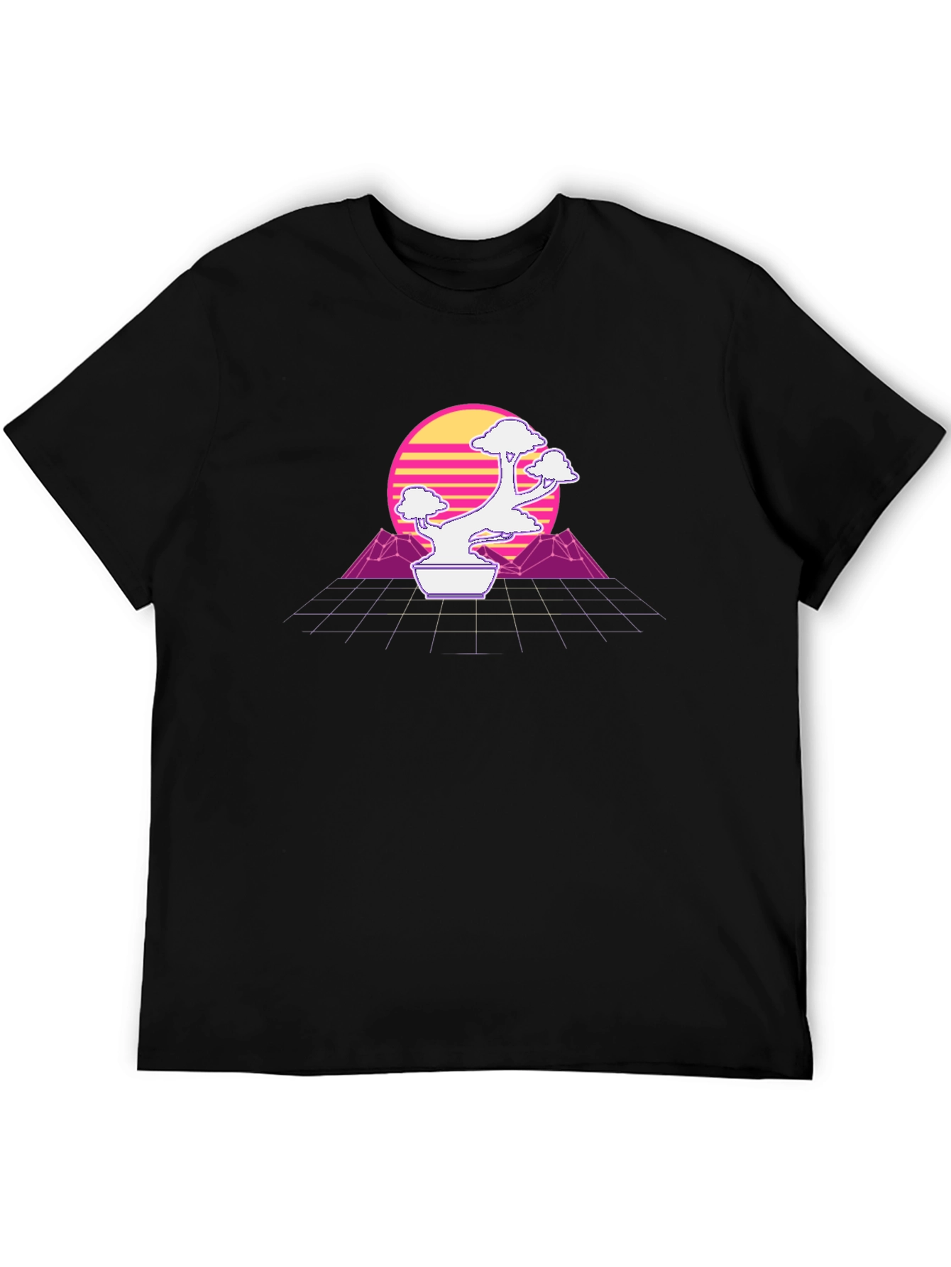 Retro Bonsai Tree T-Shirt