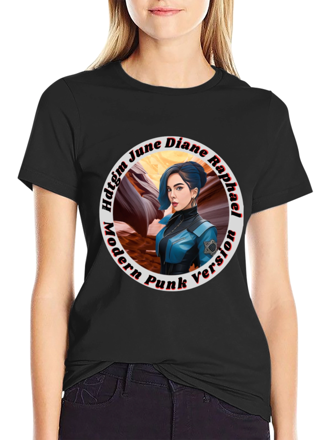 Hdtgm June Diane Raphael Modern Punk Version T-Shirt