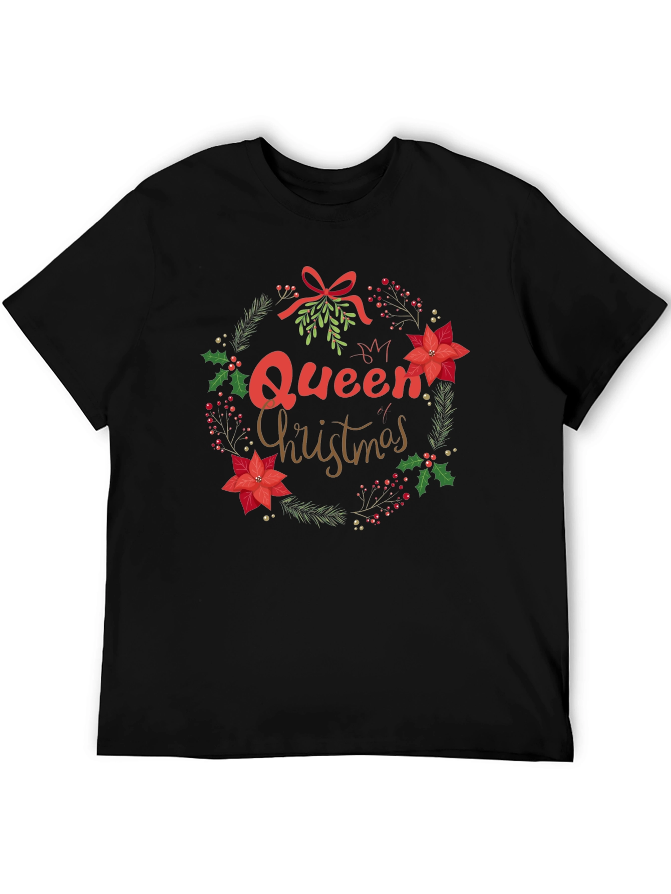 Queen Christmas T-Shirt - Holiday Celebration