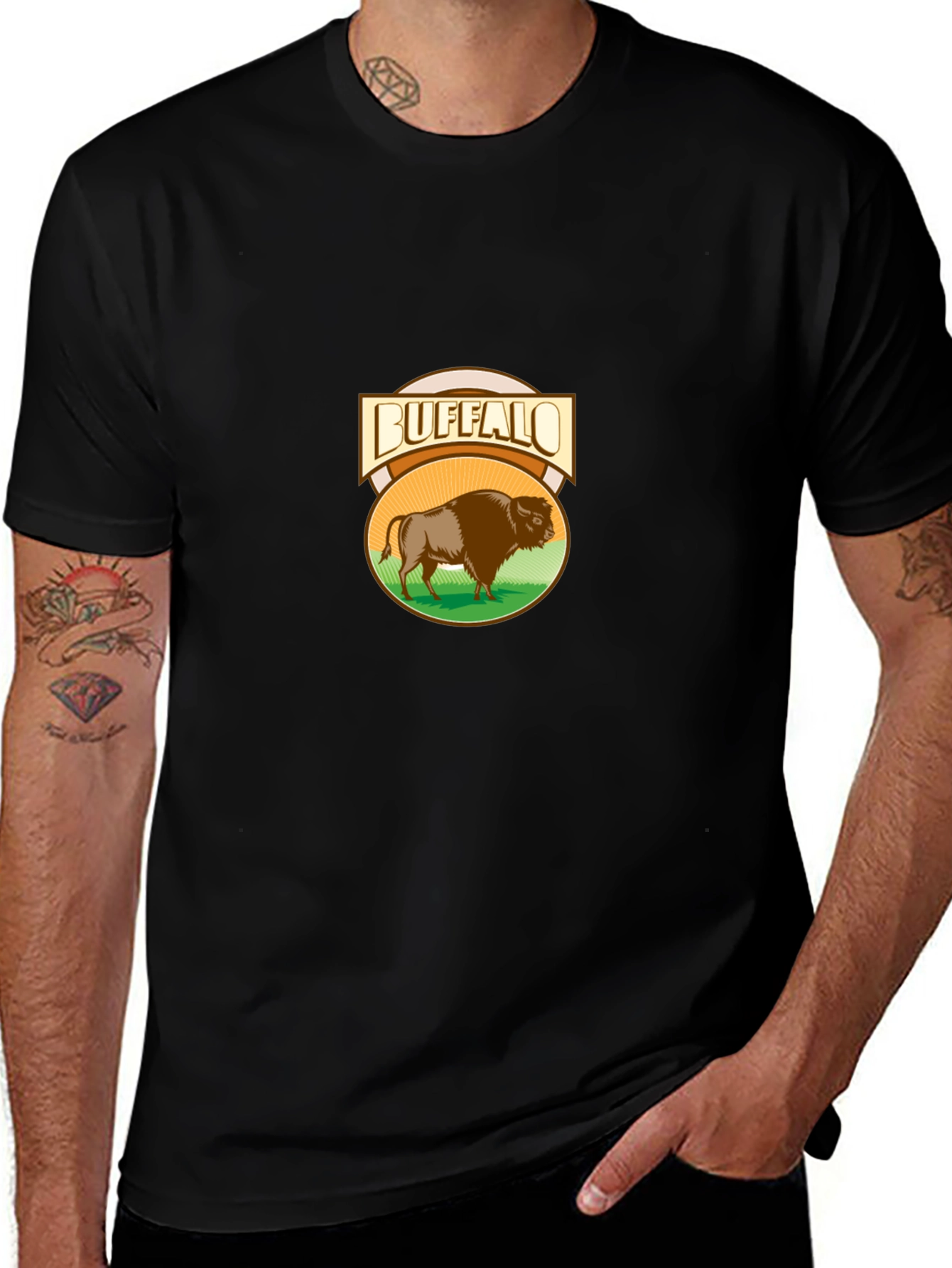 Buffalo Graphic T-Shirt - Classic Style